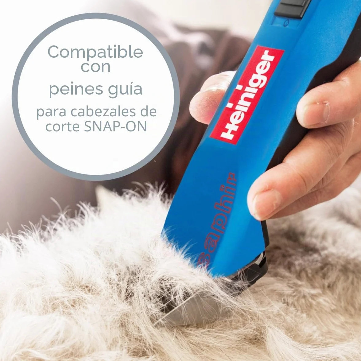 Segadora HEINIGER Zafiro Azul Inalámbrico