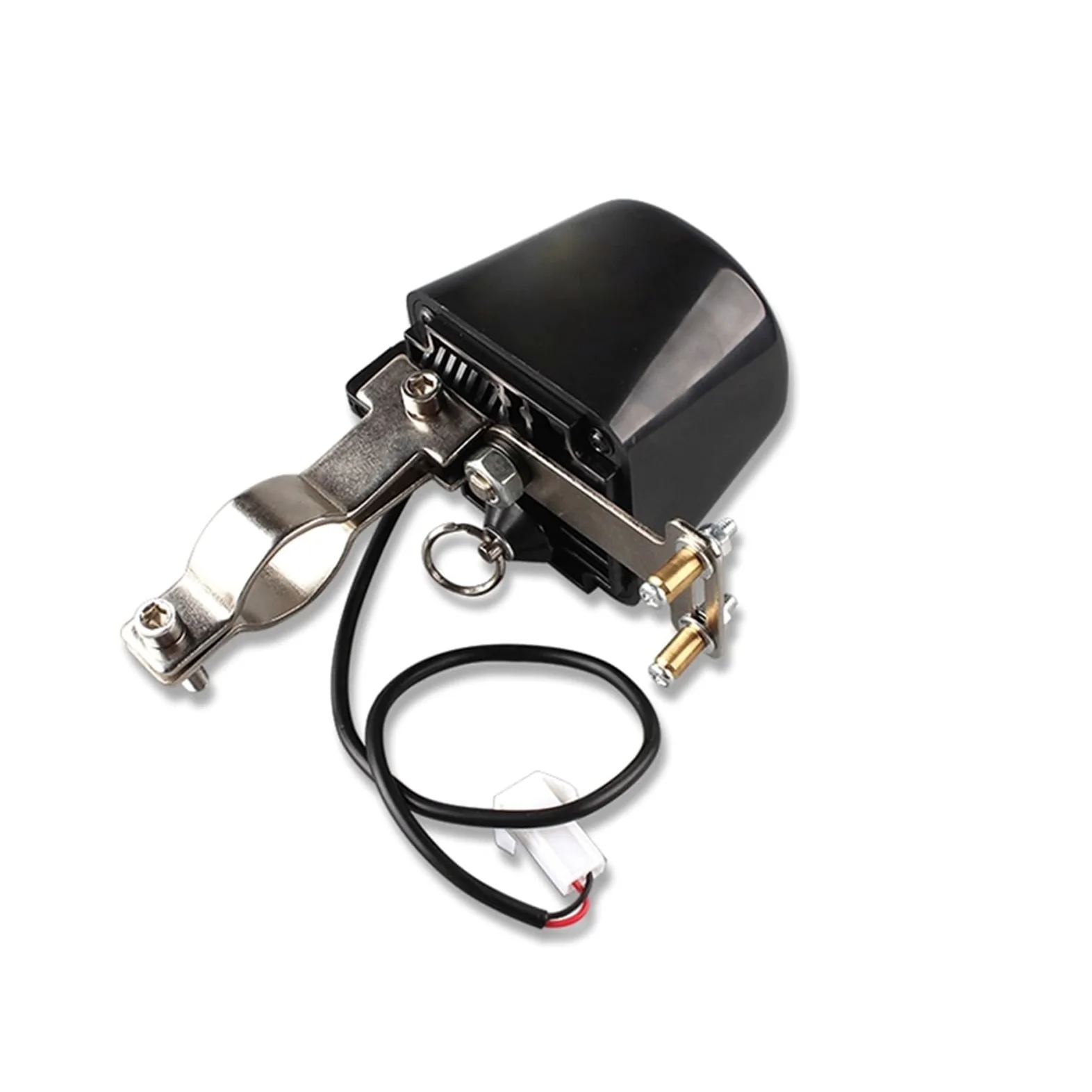 Válvula de bola manipuladora de tubería de gas de 1/2 3/4 pulgadas for cierre de agua y gas, válvula de corte DC12V, 1 unidad(1/2")