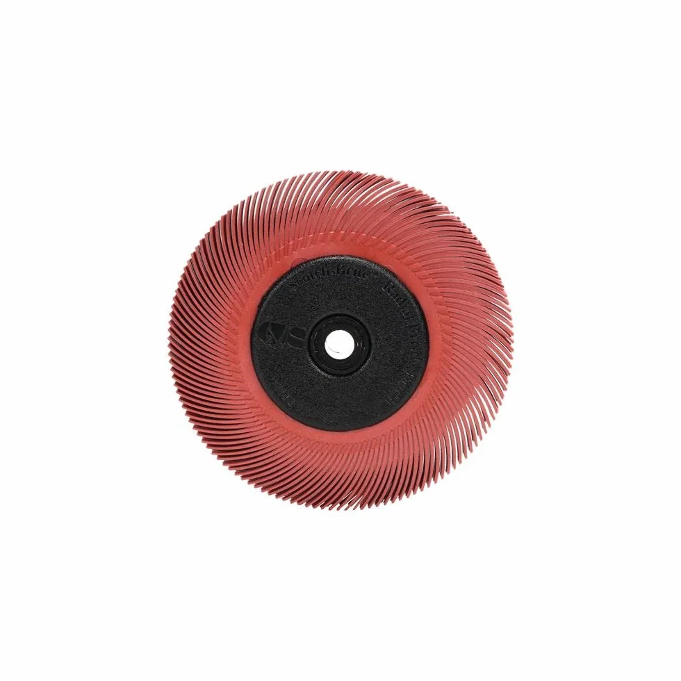 Disco de cepillo radial BB-ZB tipo C, diámetro 150 x ancho 12 mm, grano de cerámica 80 3M