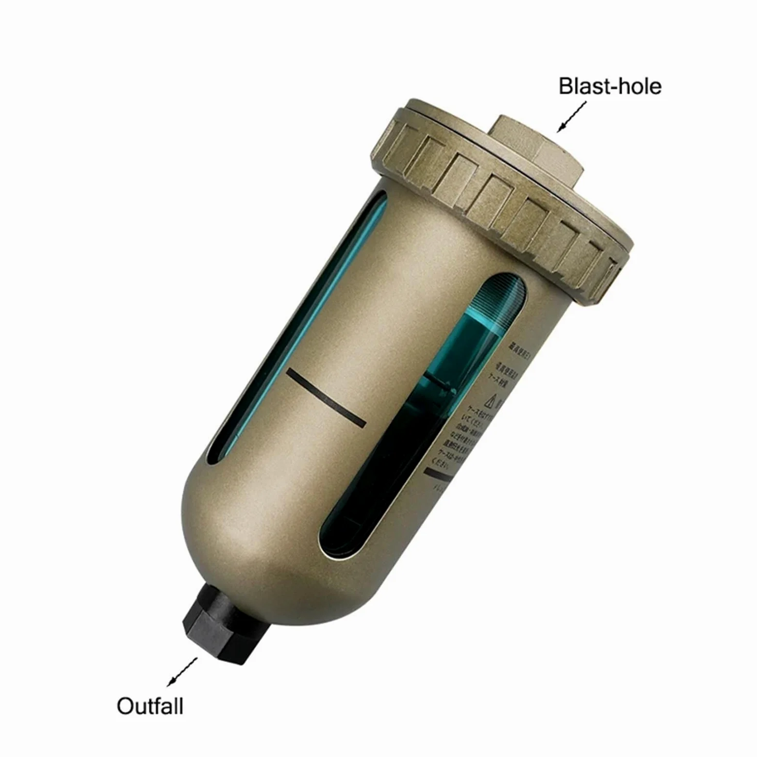 AD402-04 Válvula de Drenaje automático de 1/2", Tratamiento de Aire neumático, Trampa de Agua, Separador, secador, Filtro de Drenaje