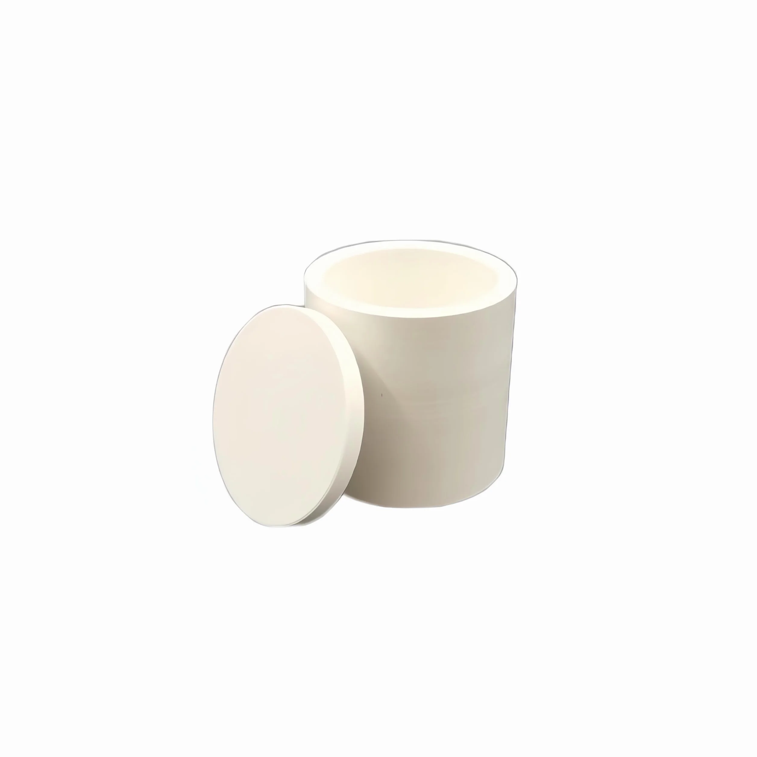 Crisol de nitruro de boro for investigación científica - Crisol de arca 996% BN for aplicaciones de alta temperatura-1 pieza(2ml (16x20mm))
