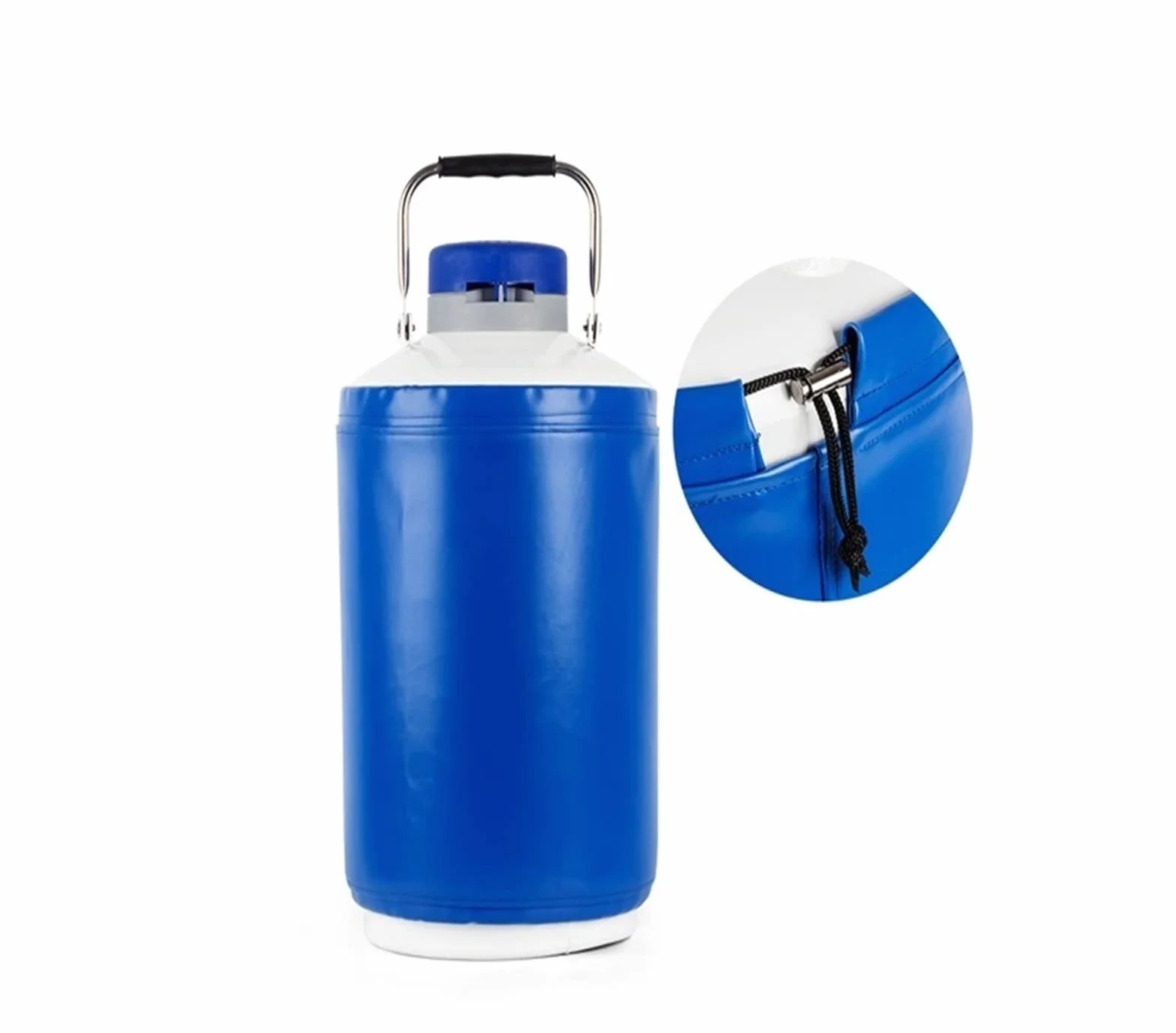 Contenedor de nitrógeno líquido YDS-10 3L 6L 10L 15L 30L Tanque criogénico Dewar
