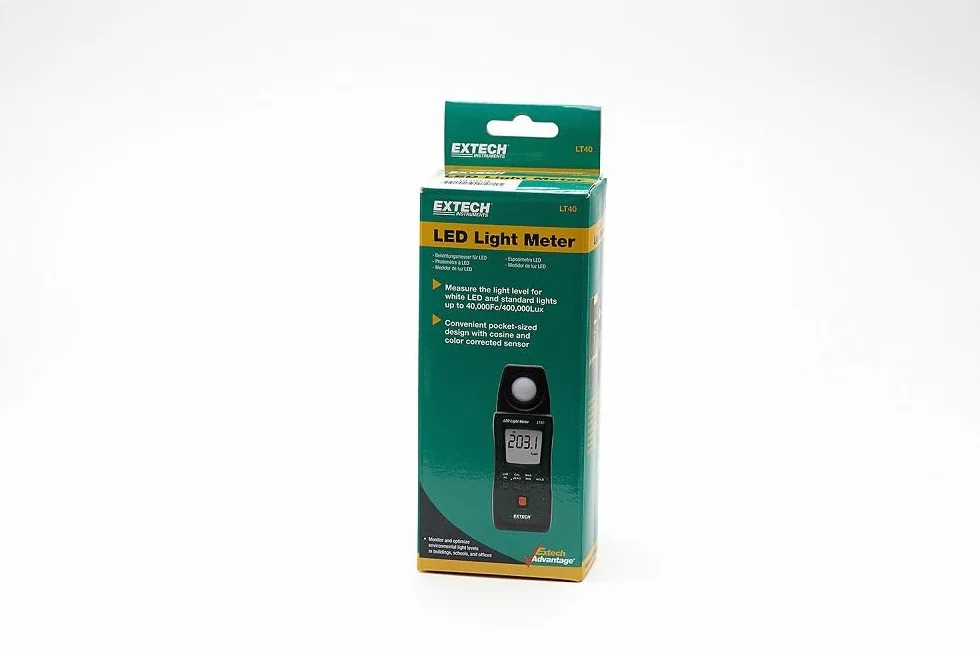 Extech LT40 Medidor de luz LED