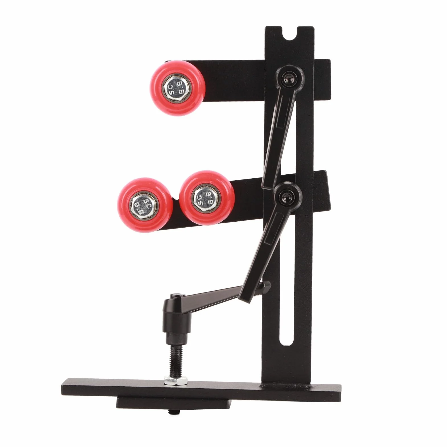 Torno de Madera Soporte Estable de Hierro Fundido con Estructura Estable para Piezas de Trabajo de Eje Largo para Carpintería, 10,6 X 7,9 Pulgadas