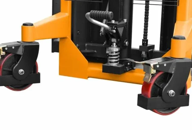 CORMAK WRHS1016 - Apilador de mástil con horquillas ajustables (1000 kg, 1600 mm)