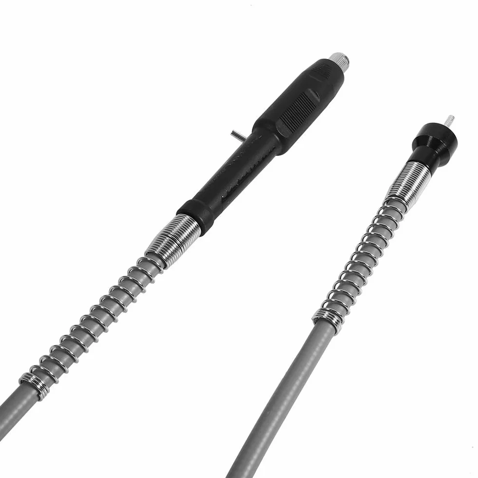 Raguso Adaptador de Eje Flexible Accesorio Taladro Eléctrico Cable Extensión 3,2 mm M8