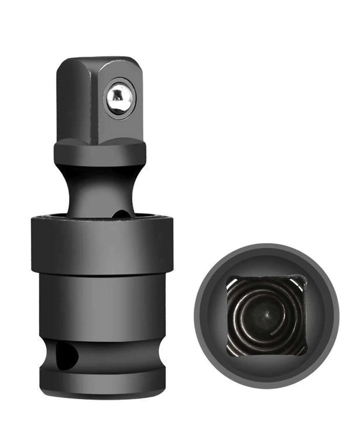 1 pieza Adaptador de puntas para atornillador de impacto, adaptador de casquillo para portapuntas, adaptador de puntas de 1/2 a 1/4 de pulgada,puntas de destornillador atornillador impacto
