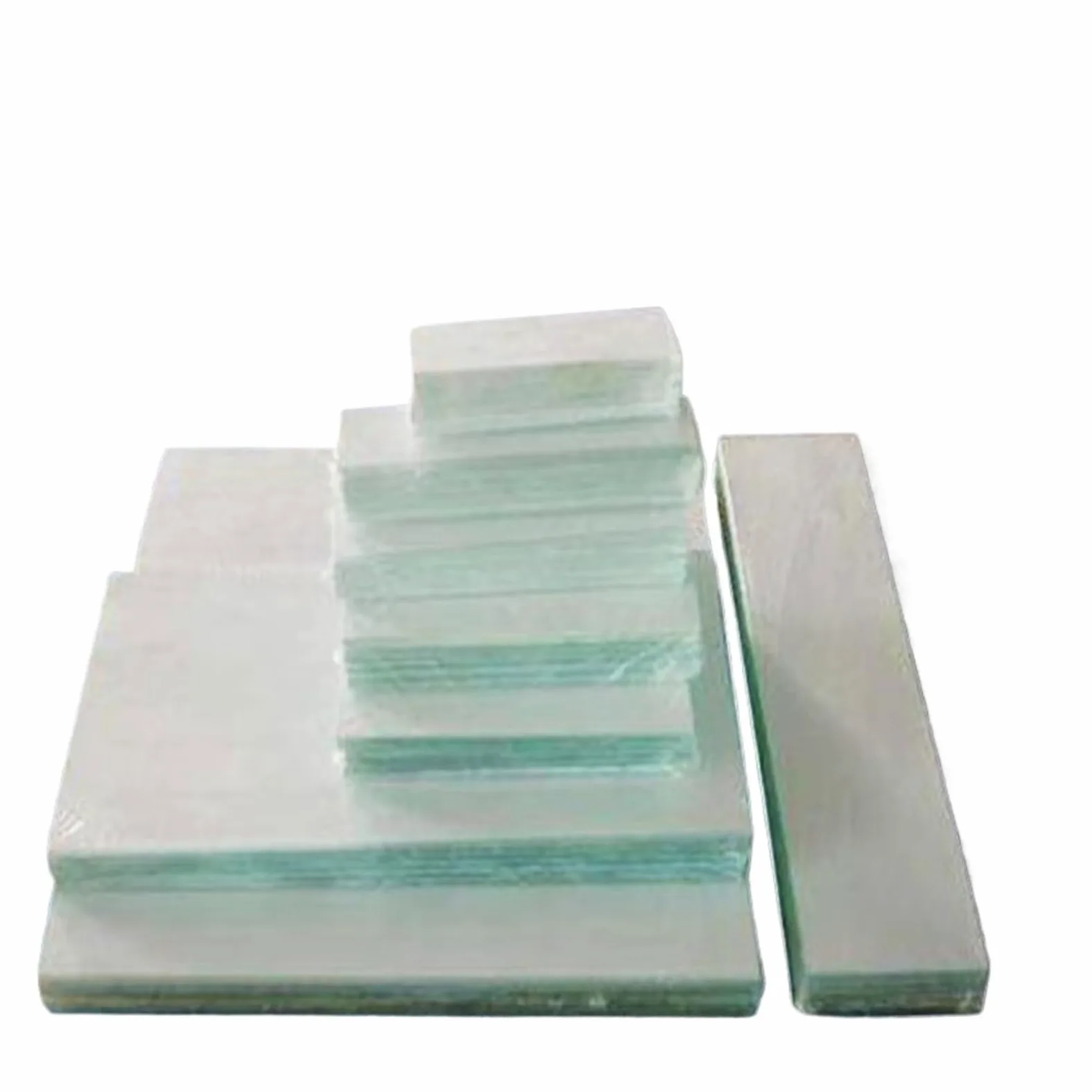 Placa de Gel de sílice for cromatografía en Capa Fina Lab GF254, losa de Vidrio TLC Que Contiene Placa de Gel de sílice for Desarrollo de Color Fluorescente(100x150mm 10pcs)