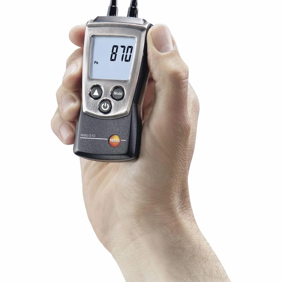 Testo 510 - Manómetro con pantalla