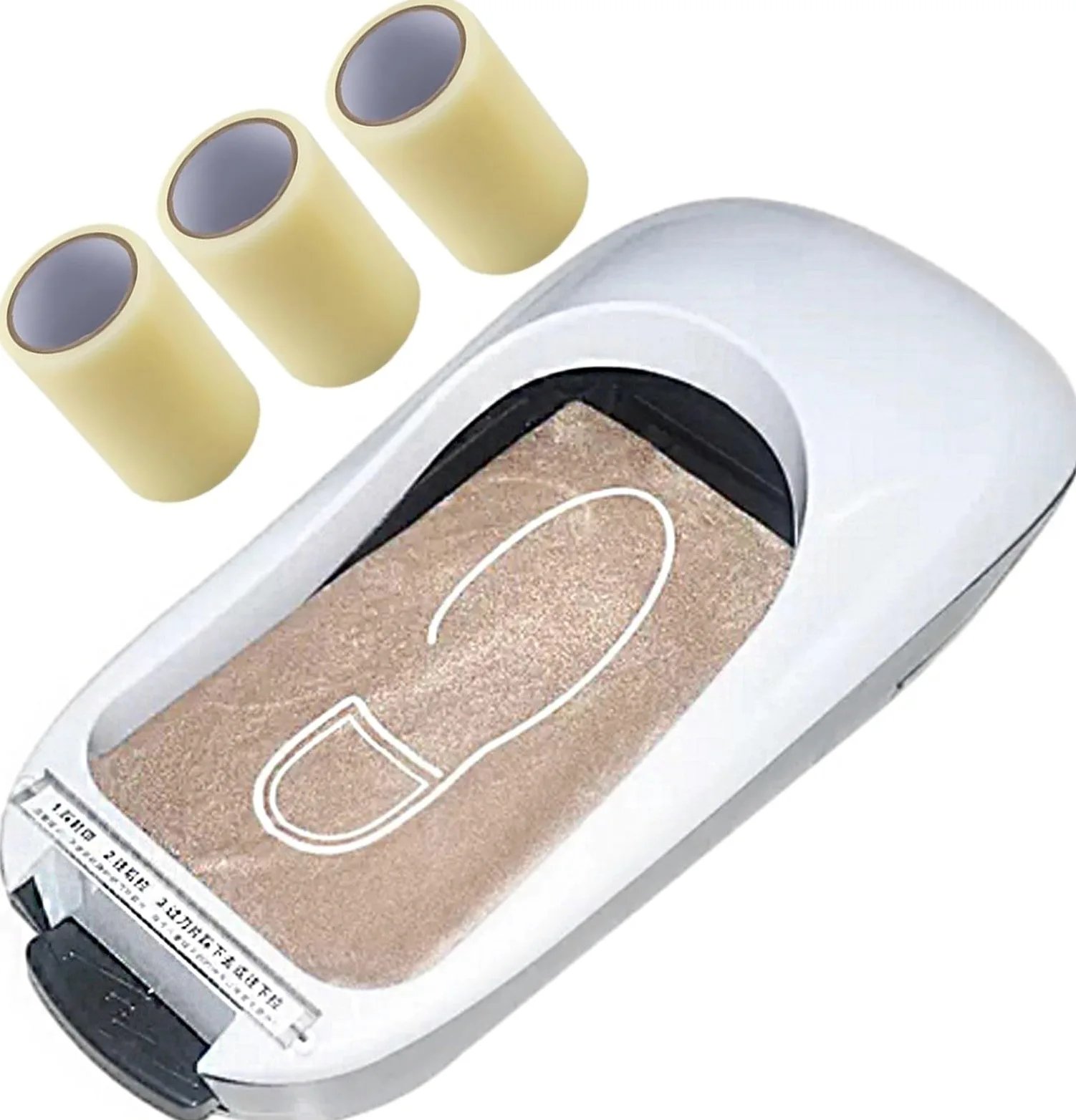 MáQuina AutomáTica para Fabricar PelíCulas Desechables para Calzado, Dispensador con 3 Rollos de 1500 Unidades, Antideslizante y de Corte Perfecto