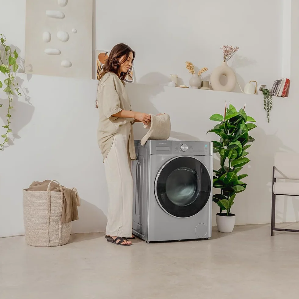 Cecotec Bolero Wash&Dry 8590 Lavadora Secadora 8.5kg 1400RPM Inverter Steel