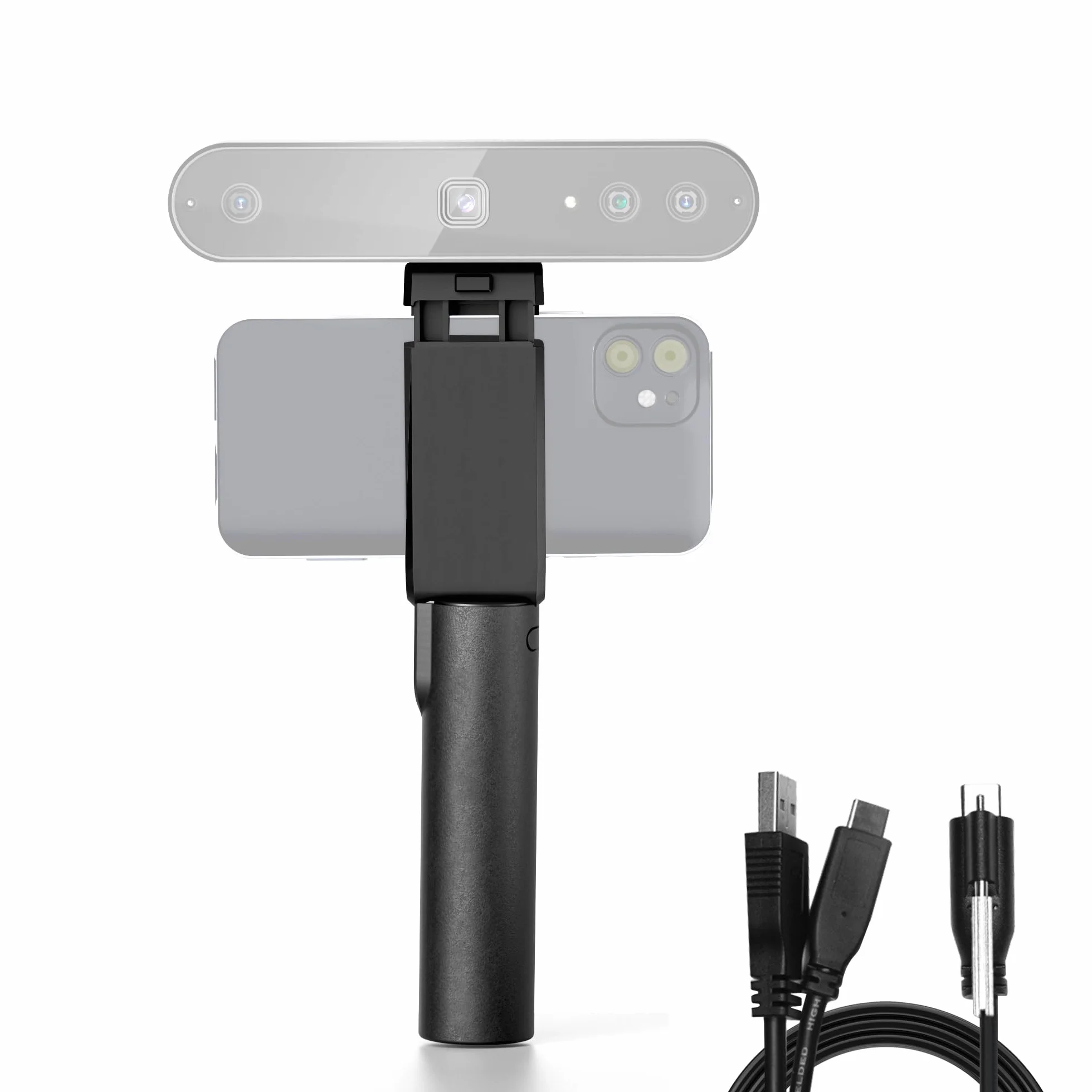 Kit Móvil para Escáner 3D Revopoinit POP 3/MINI 2/RANGE 2/INSPIRE/POP 3 PLUS/INSPIRE 2 Modo Portátil, Excepto POP/POP2/RANGE/MINI