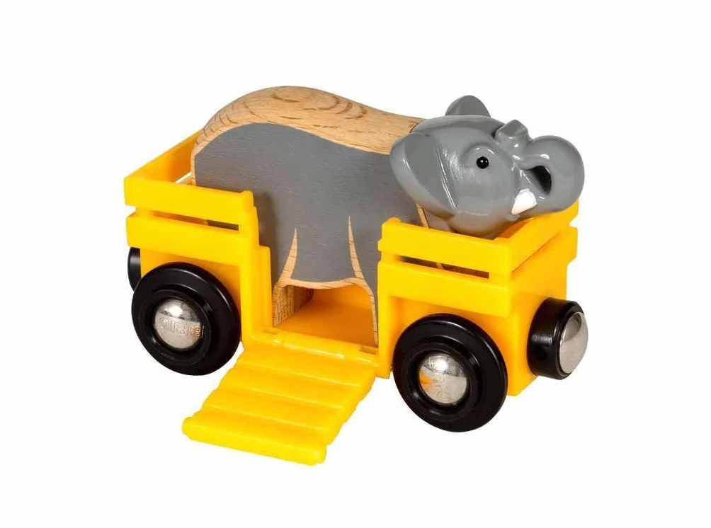 BRIO Remolque con Elefante 33969