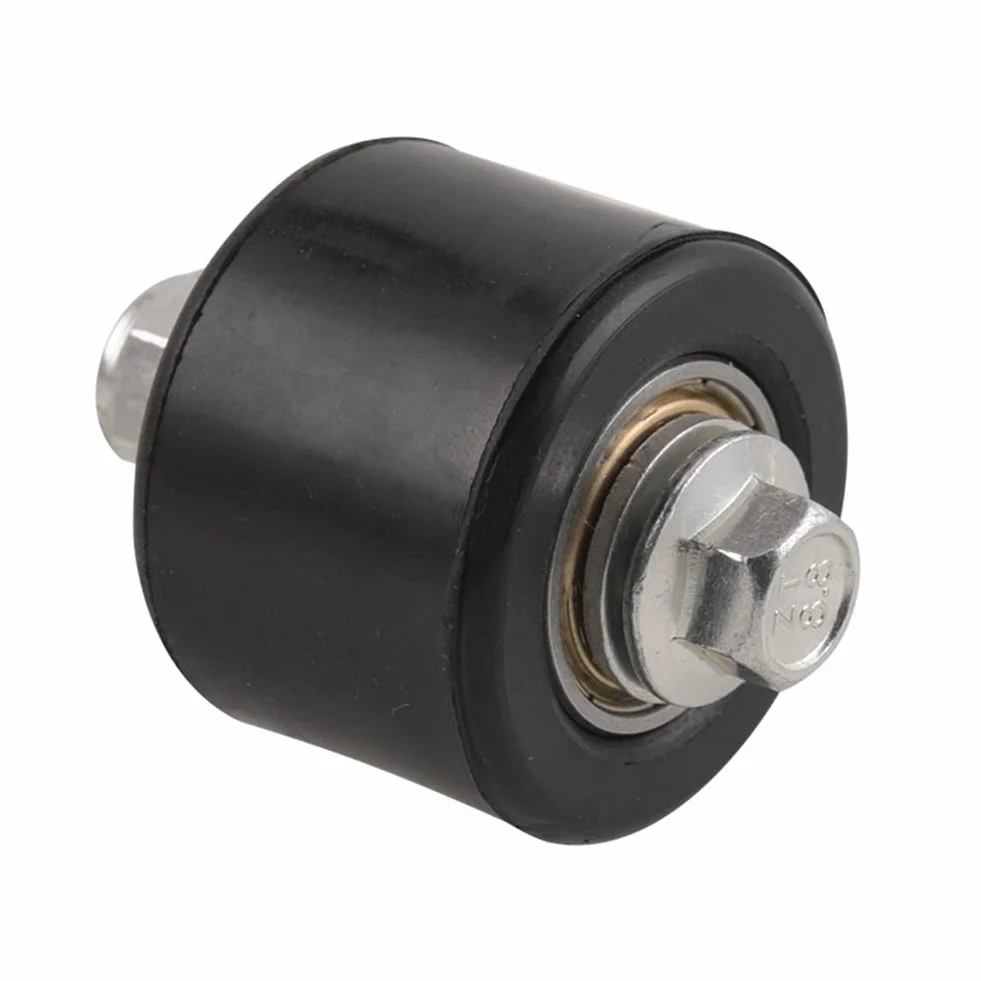 Tensor de cadena de polea 8 mm Guía de rodillo para bicicleta motocicleta ATV