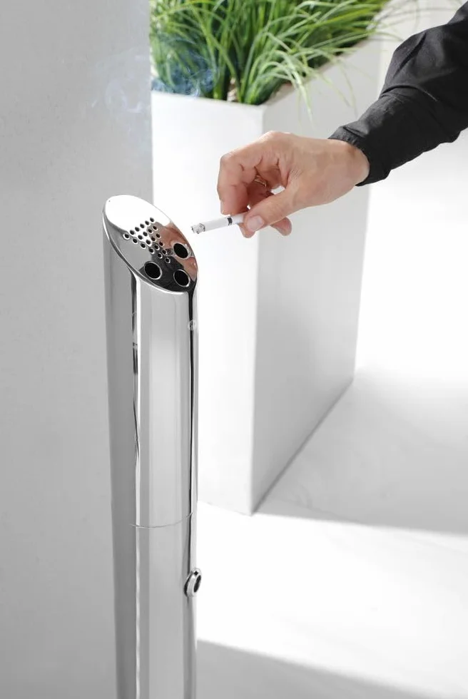 HENDI Cenicero de pie - ø170x(H)920 mm