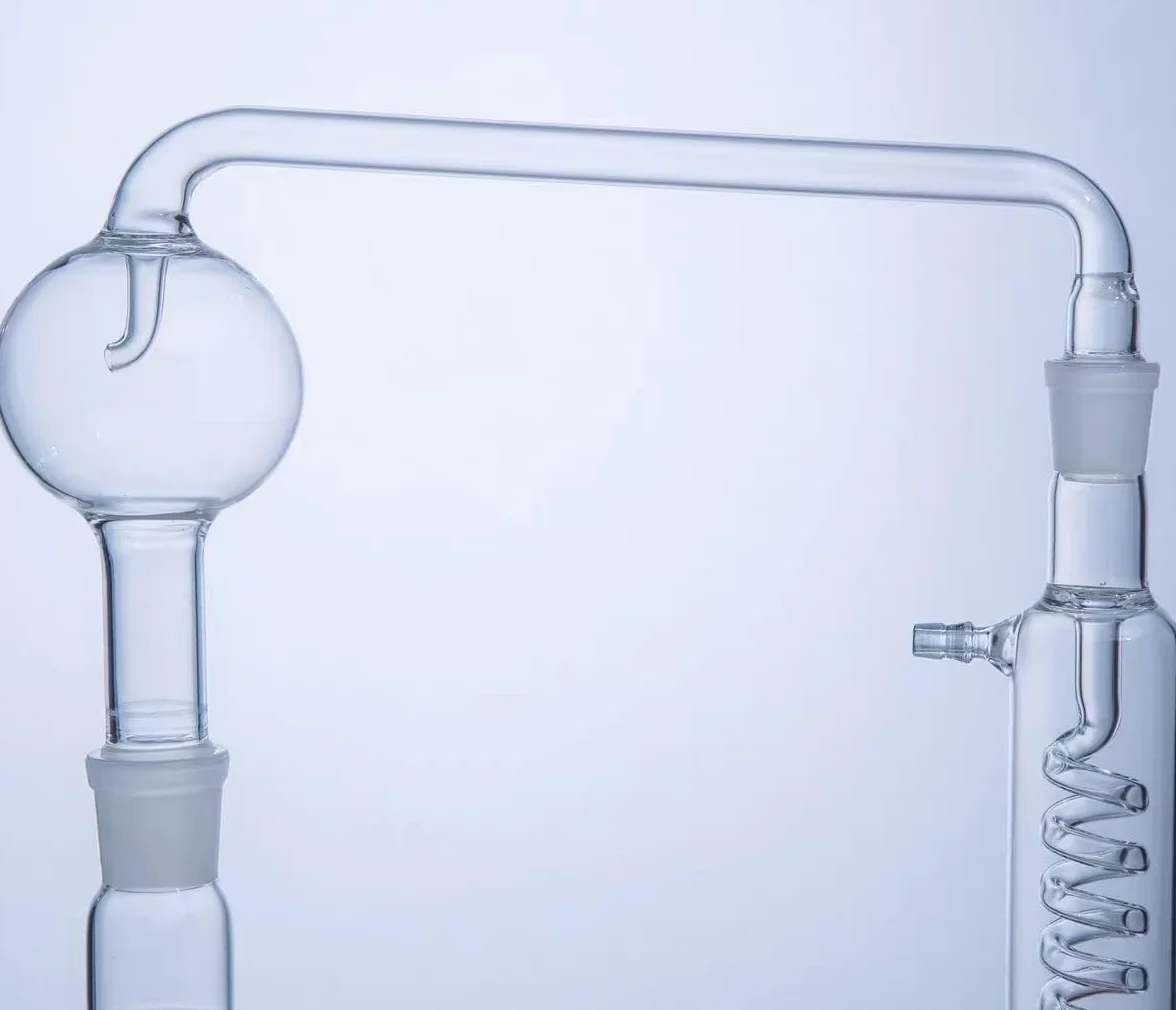 Unidad de destilación Kjeldahl, aparato de destilación de nitrógeno amoniaco y vidrio con alto contenido de borosilicato for pruebas de laboratorio