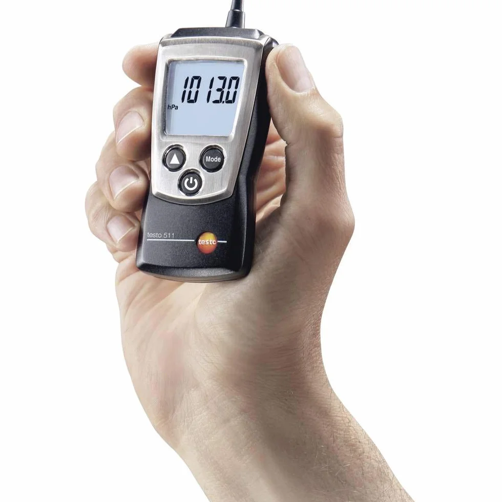 Testo 511 Medidor De Presión Absoluta Con Tapa Protectora Y Protocolo De Calibración