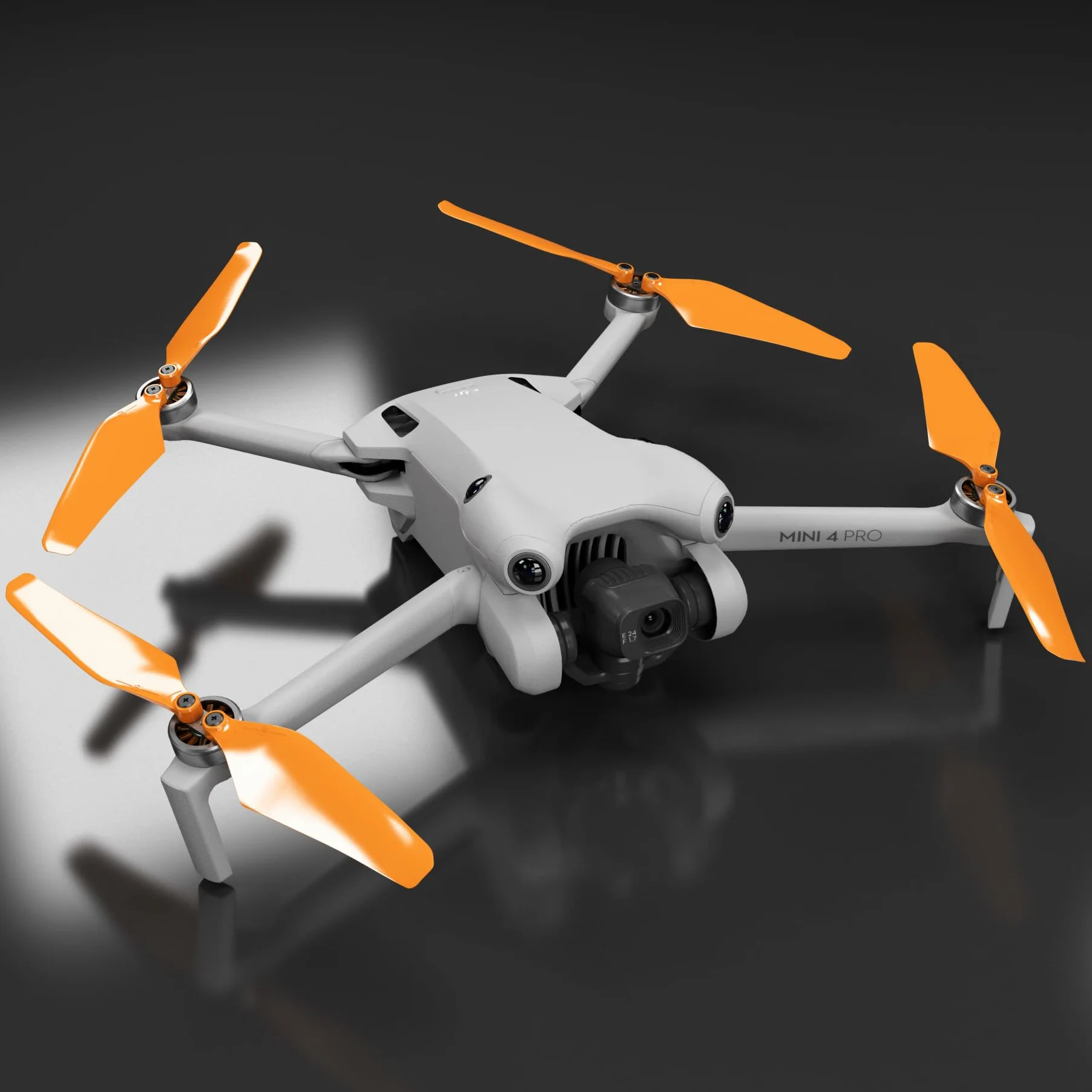 Master Airscrew Hélices Super Stealth para DJI Mini 4 Pro & Mini 3 Pro - Naranja, 4 hélices