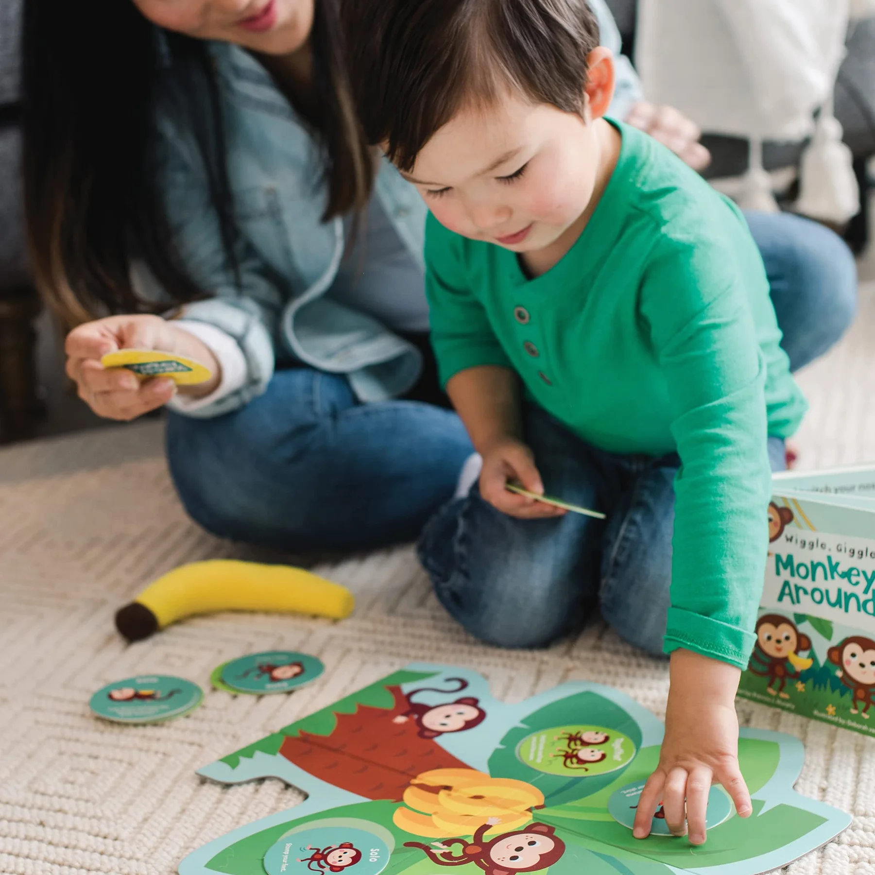 Ludilo ¿Hacemos El Mono? Juego Educativo Niños 2 Años Acción Emoción Regalo Niña