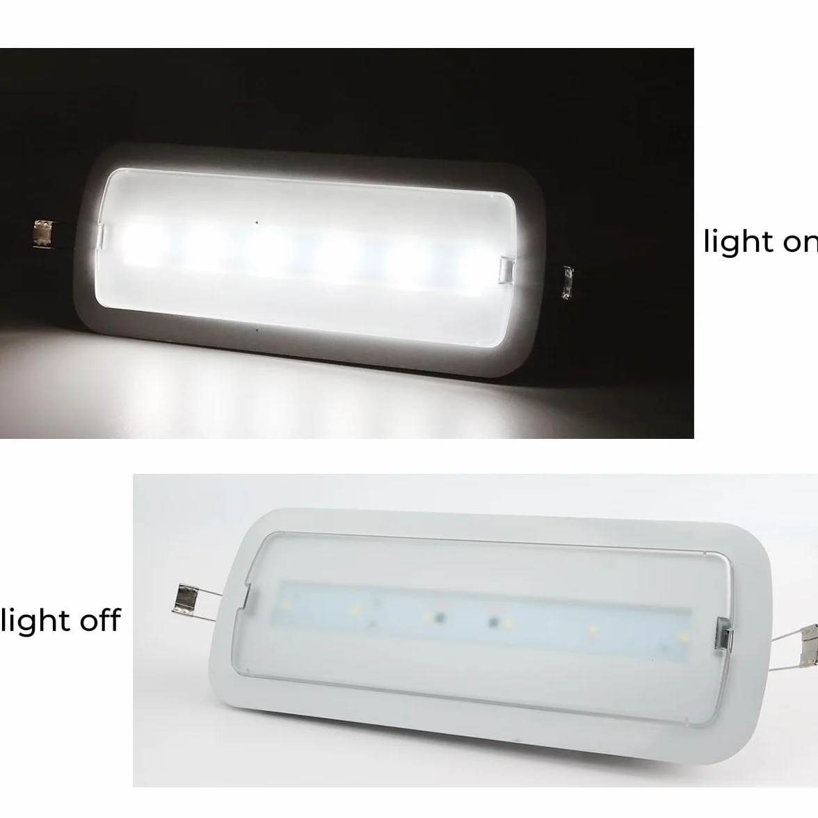 Alpinaluz Luz de Emergencia LED 3W con Batería de Litio, 265lm, 3 Horas