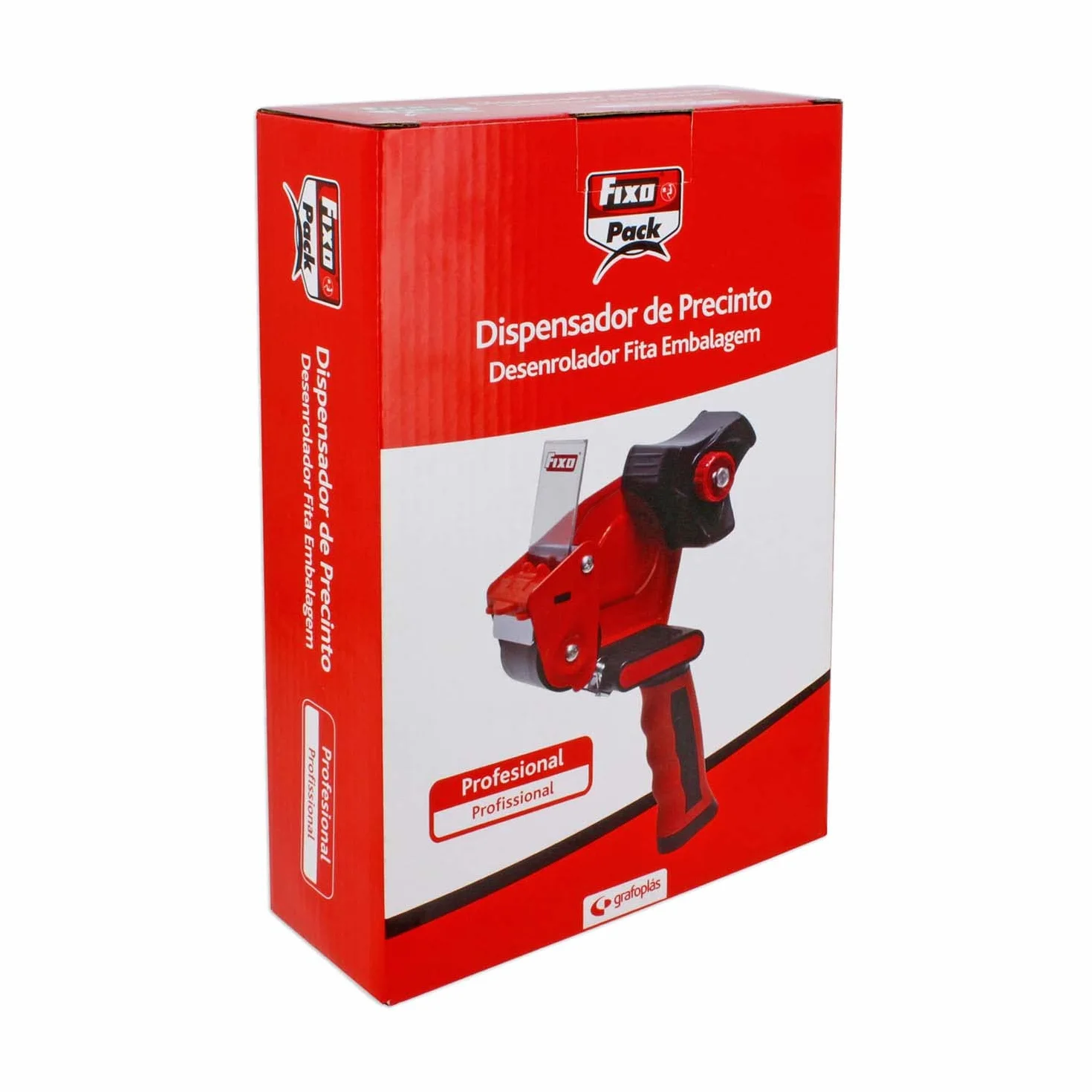FIXO Pistola Precintar Metalico Dispensador Precinto Mango Ergonomico Embalar