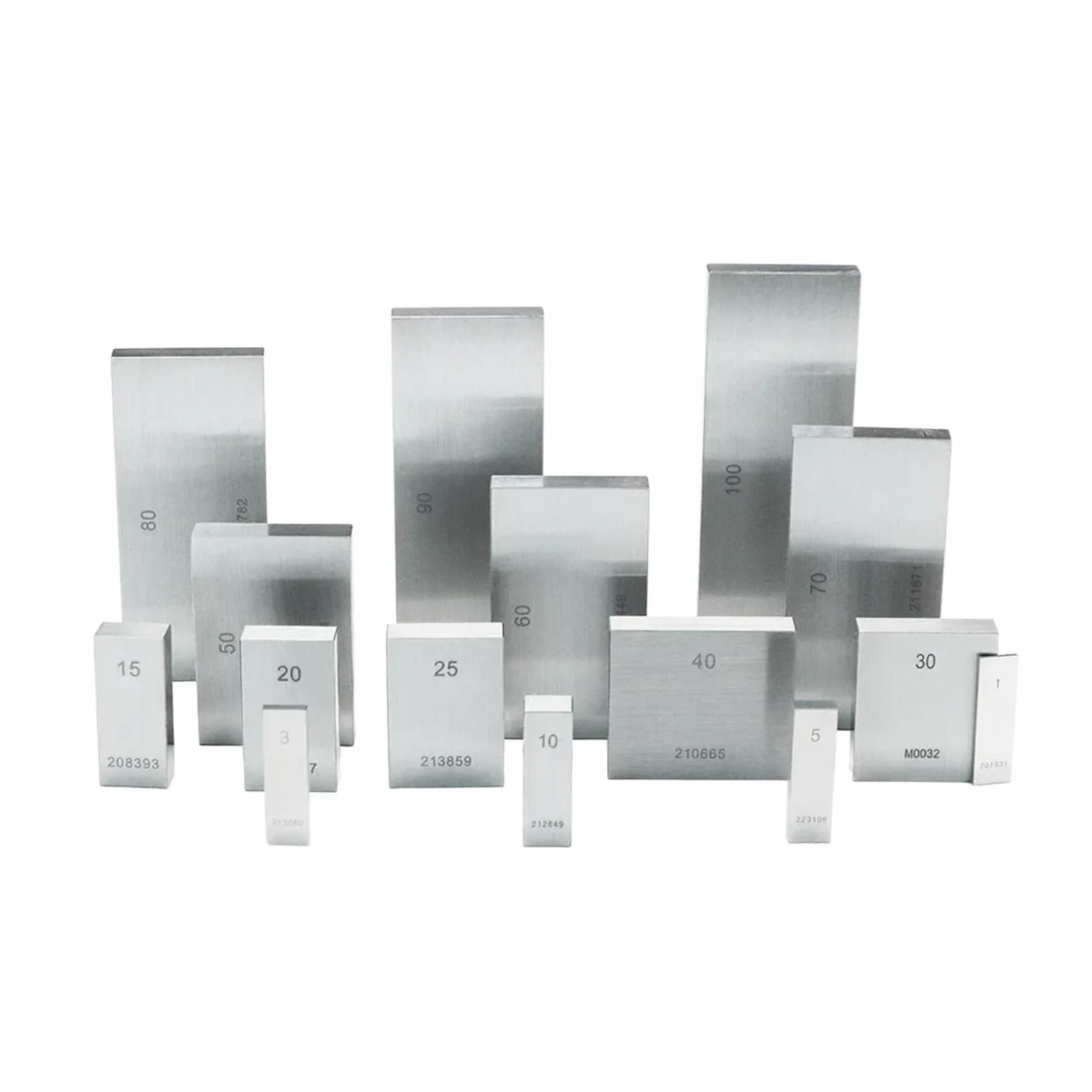 Bloque indicador, Bloque patrón de precisión, bloque acero, escuadra, calibre vernier, micrómetro(50mm 0 grade)