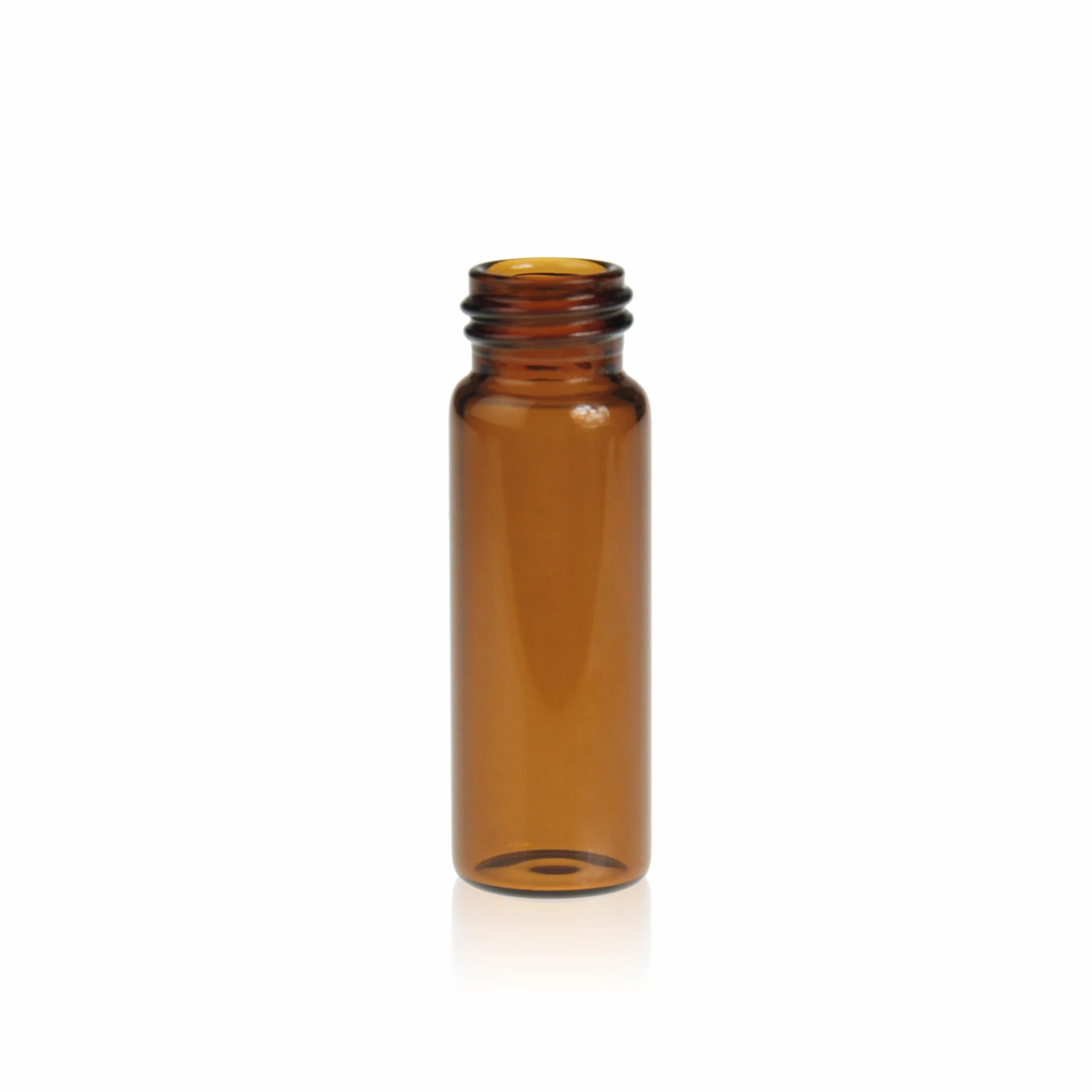 ALWSCI 4 mL Ámbar Vial de Muestra 13-425 PTFE/Silicona Roja Tapa Polipropileno 15x45 mm