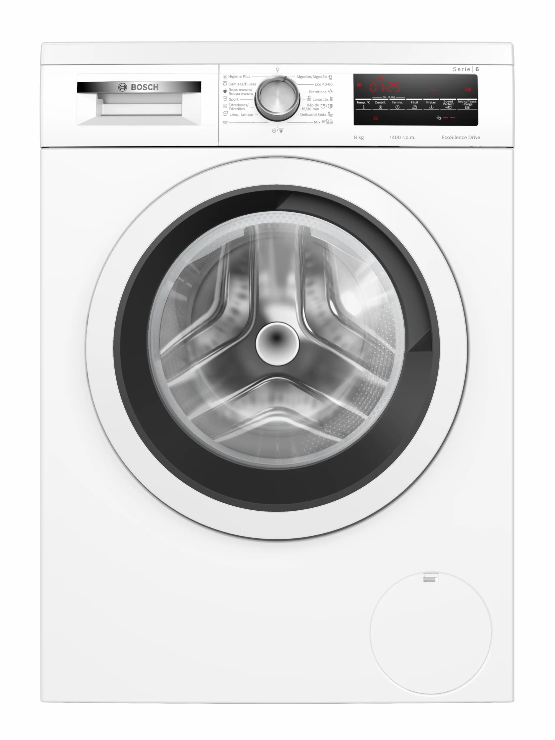 Bosch Serie 6 WUU28T63ES Lavadora 8 kg EcoSilence Blanco Libre Instalación