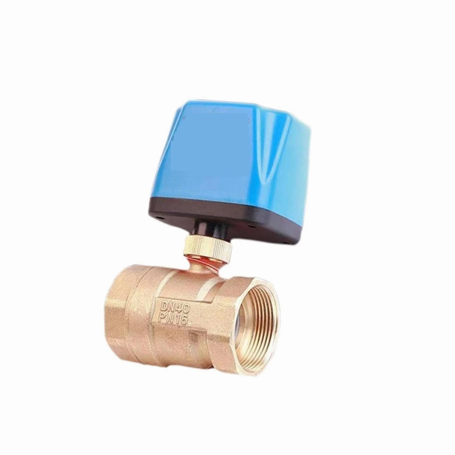 Válvula de bola Válvula de bola 3/4" 1" Válvula de bola motorizada normalmente cerrada/abierta Válvula de bola eléctrica de latón de 2 hilos Reemplace la válvula solenoide Para equipos de agua potable