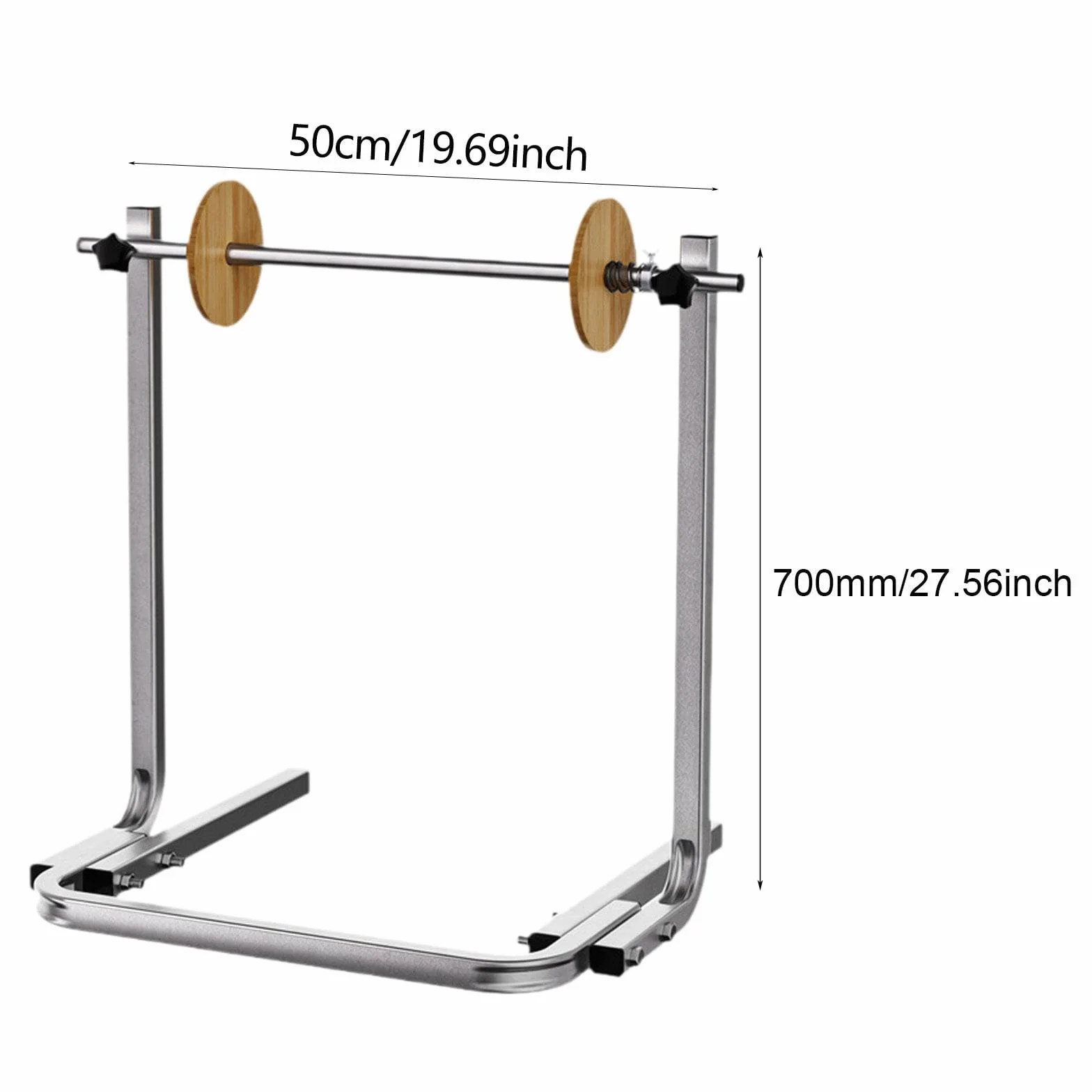 Dispensador de Rollo de Plástico de Burbujas Equipo de Embalaje Soporte Vertical Manual con Control de Tensión Ajustable para Desenrollado Suave, tal como se describe, para Película de 50