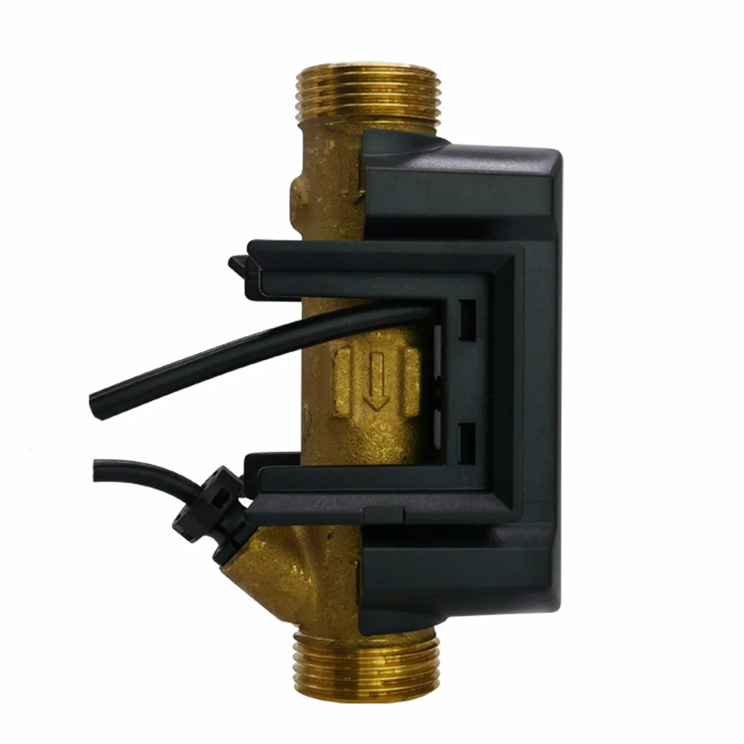Medidor de calor ultrasónico Qn 1,5 m³/h, longitud de construcción 110 mm, diámetro TF 5,2 calibración 2026 válido hasta 2032