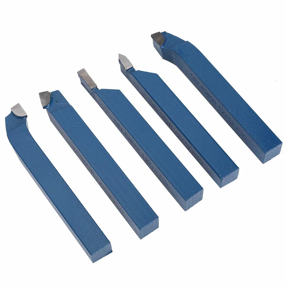 Herramienta de Torneado, Herramienta de Torno de Carburo Profesional, Punta Soldada para Tornos Generales Tornos Semiautomáticos(16 * 16 mm)