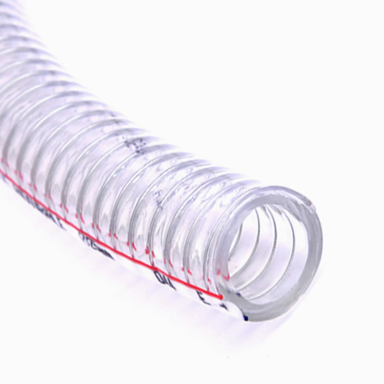 Grueso de pared 32-110m m de la tubería 5m m del claro de la manguera del alambre de acero del PVC(Inner diameter:89mm)