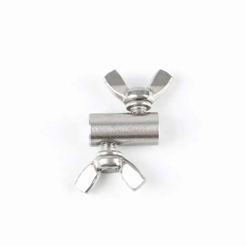 Abrazaderas De Cuerda De Cable 10 Uds. De cuerda de acero inoxidable 304, cierres manuales, hebilla de mariposa for Clip de cuerda de alambre doble de acero 1,5/2/3/4/5/6/8mm Clips De Cuerda De Cable(