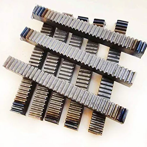 Modelo de Material for la pequeña fabricación de Acero Rack 1 módulo M1 Engranaje de Cremallera de Bricolaje accionamiento de Cremallera (tamaño : 16cm)