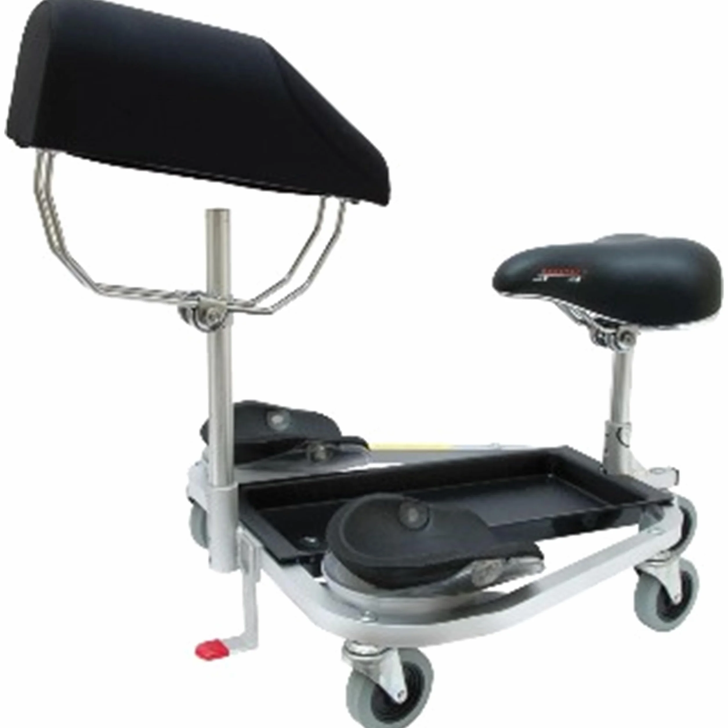 Marshalltown 01rac3cs, Racatac Soporte de Alicatado con Soporte de Pecho, Ruedas de 76mm