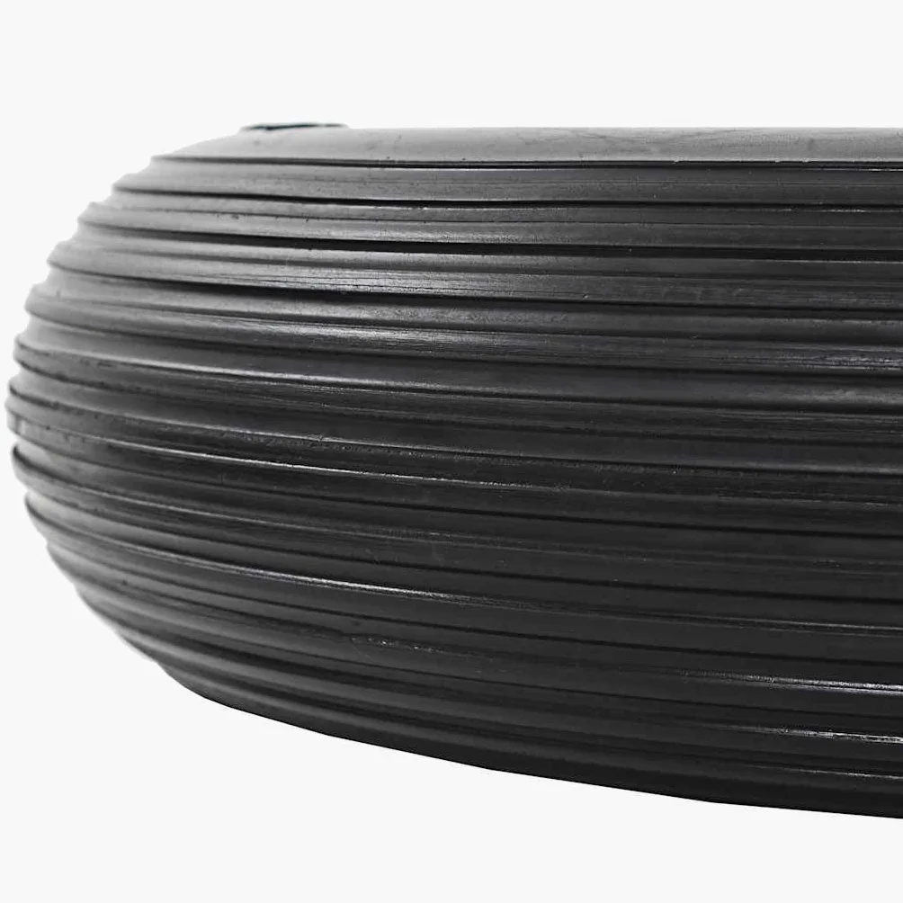 Rueda de carretilla con eje de poliuretano macizo, neumáticos sólidos 390 mm 4,00 8, llanta de metal, 160 kg, universal para carretilla, carretilla de mano