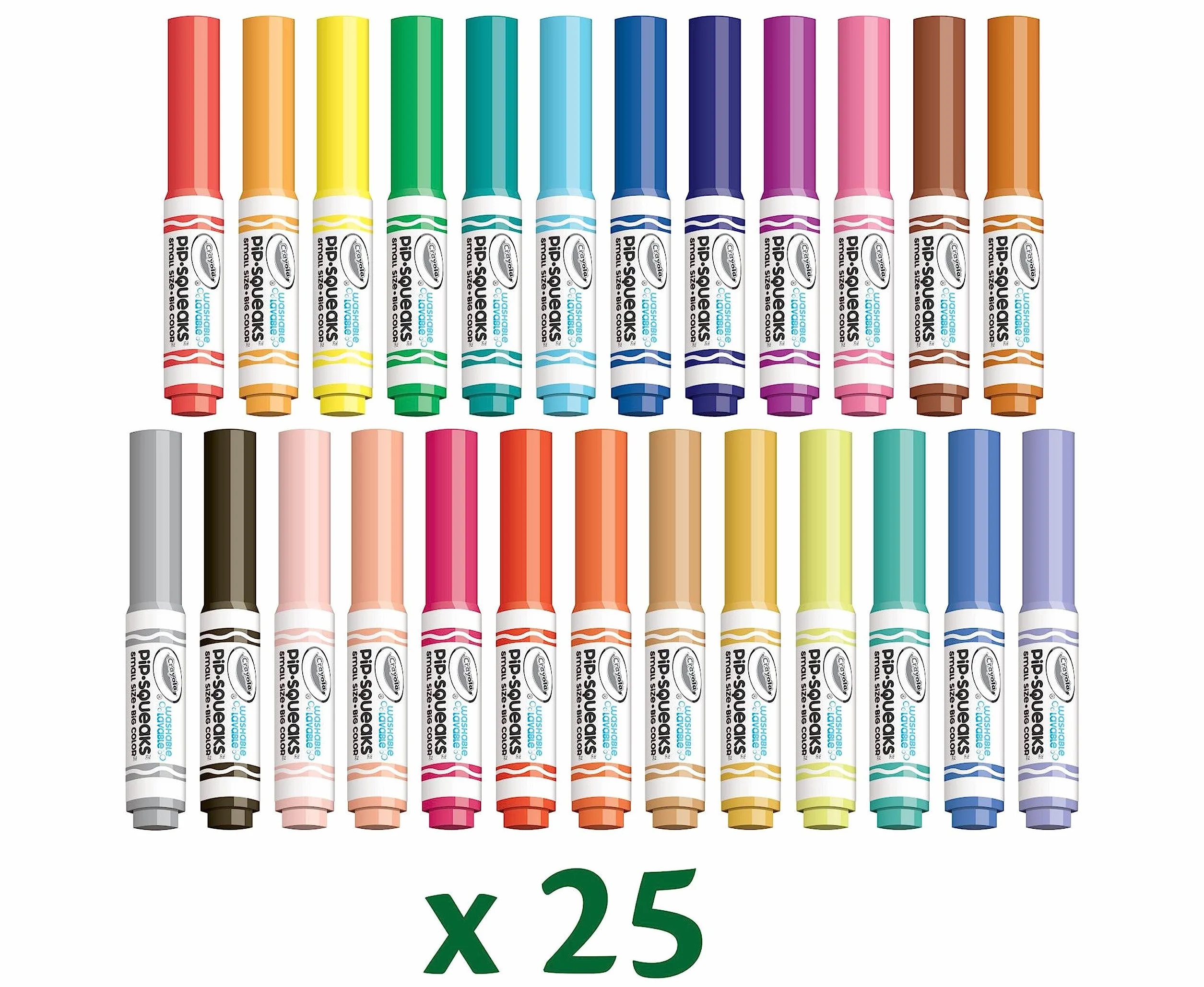 CRAYOLA Maletín Creativo Infantil 65 Piezas 25 Rotuladores Lavables 40 Hojas A Partir de 3 Años