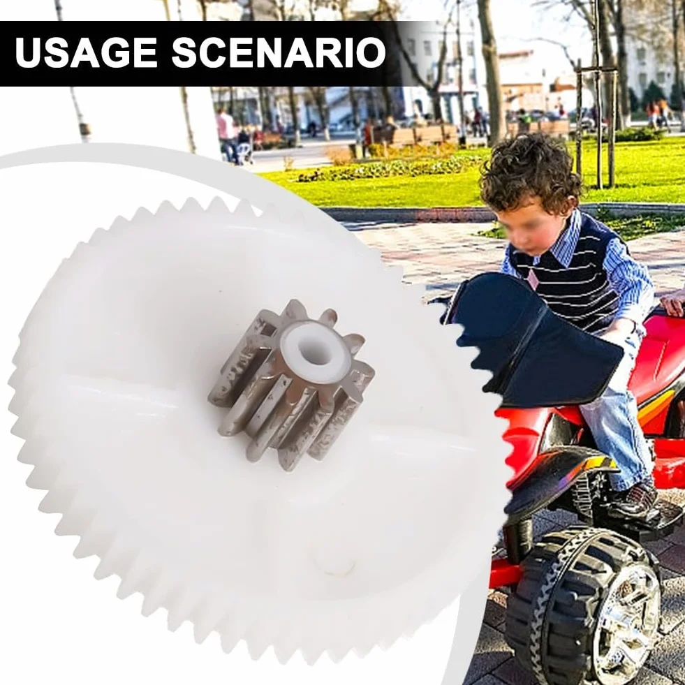Kit de repuesto de engranajes para coches eléctricos niños 550/390