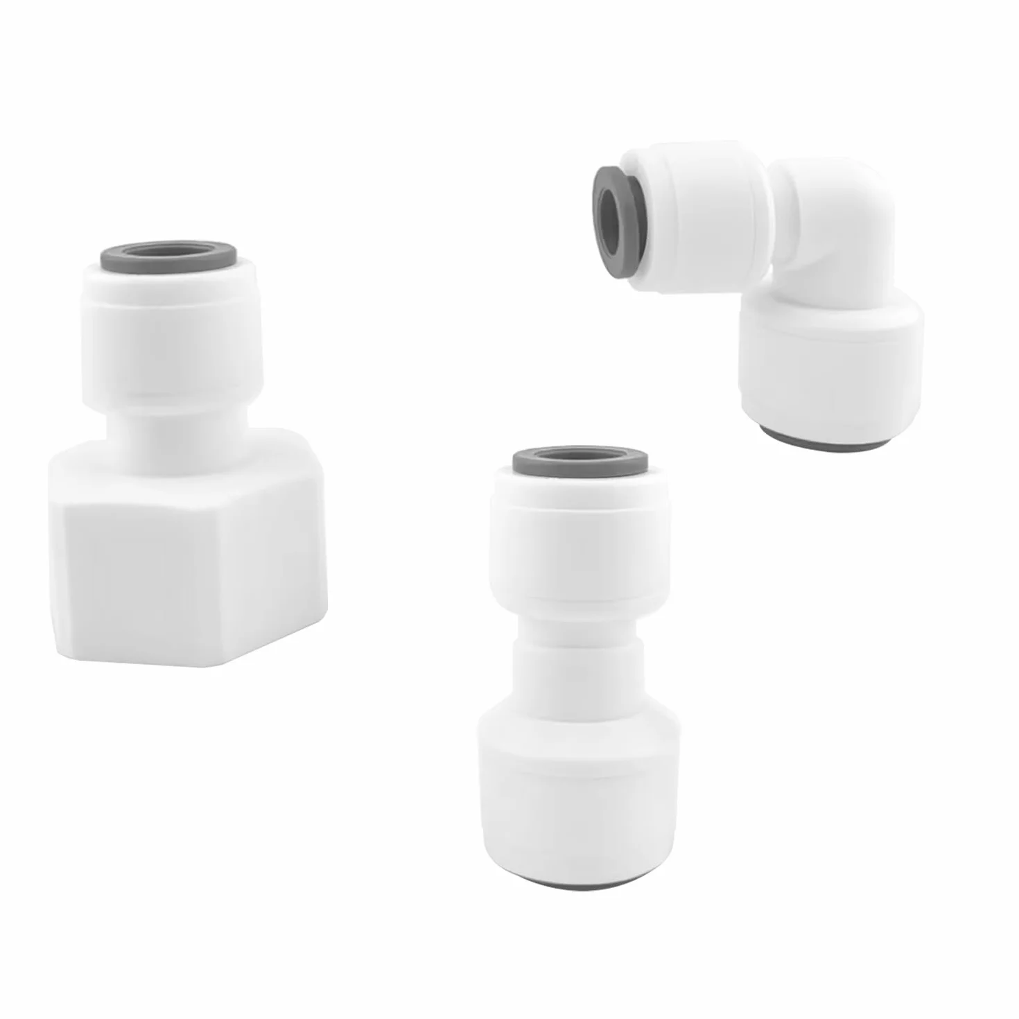 Qrity Conectores de Agua para Refrigerador 3/8" a 5/16" Adaptador Rápido