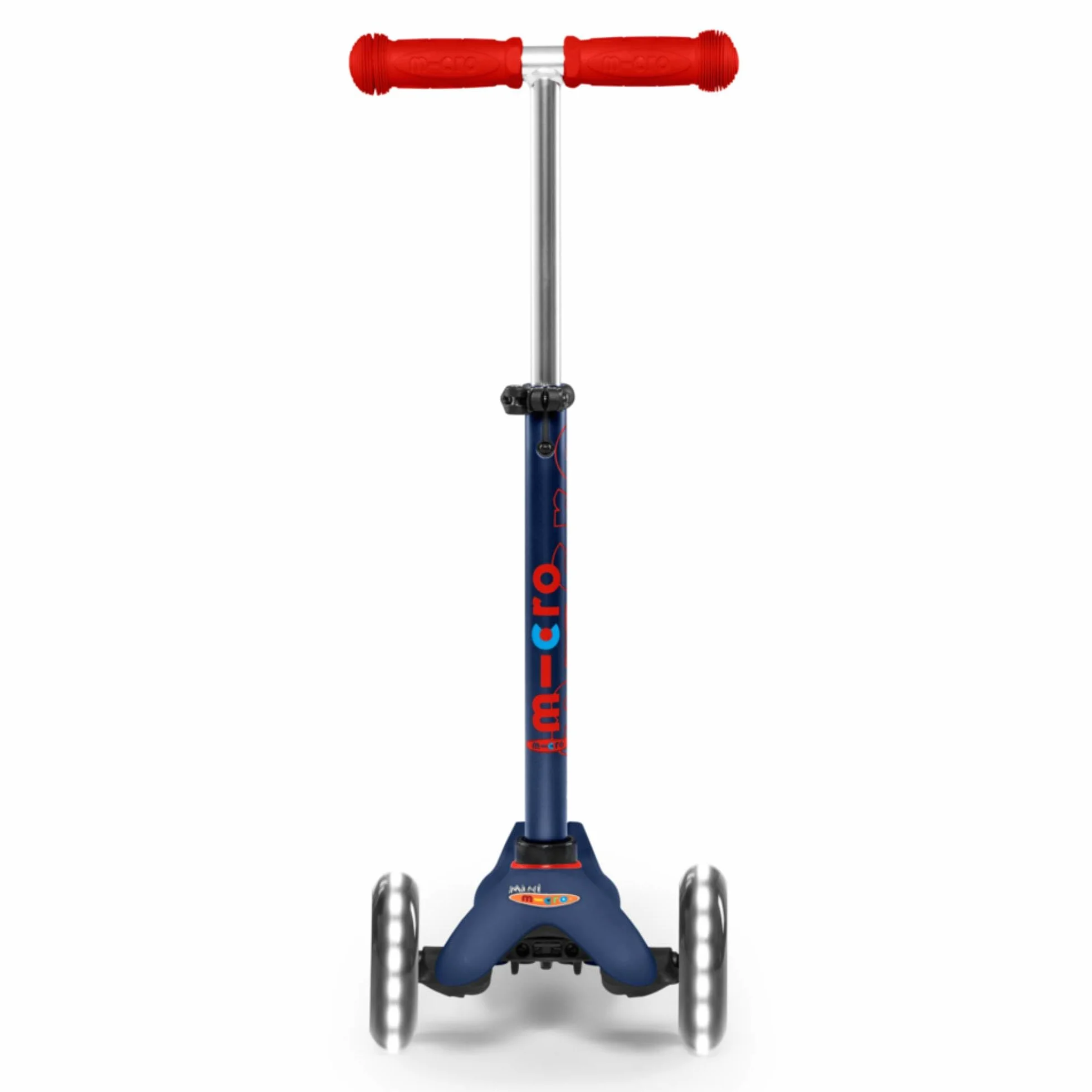Micro Mini Deluxe LED Patinete Infantil 3 Ruedas con Luces LED sin Pilas Manillar Ajustable Giro por Inclinación +2 Años