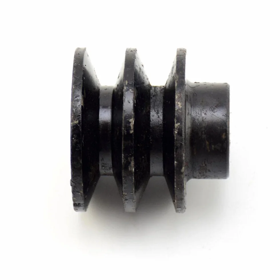 Genérico 20mm ID 35mm OD V-Belt Polea Doble Ranura para 168F 170F GX110 GX120 GX160 GX200 7 Motores ATV