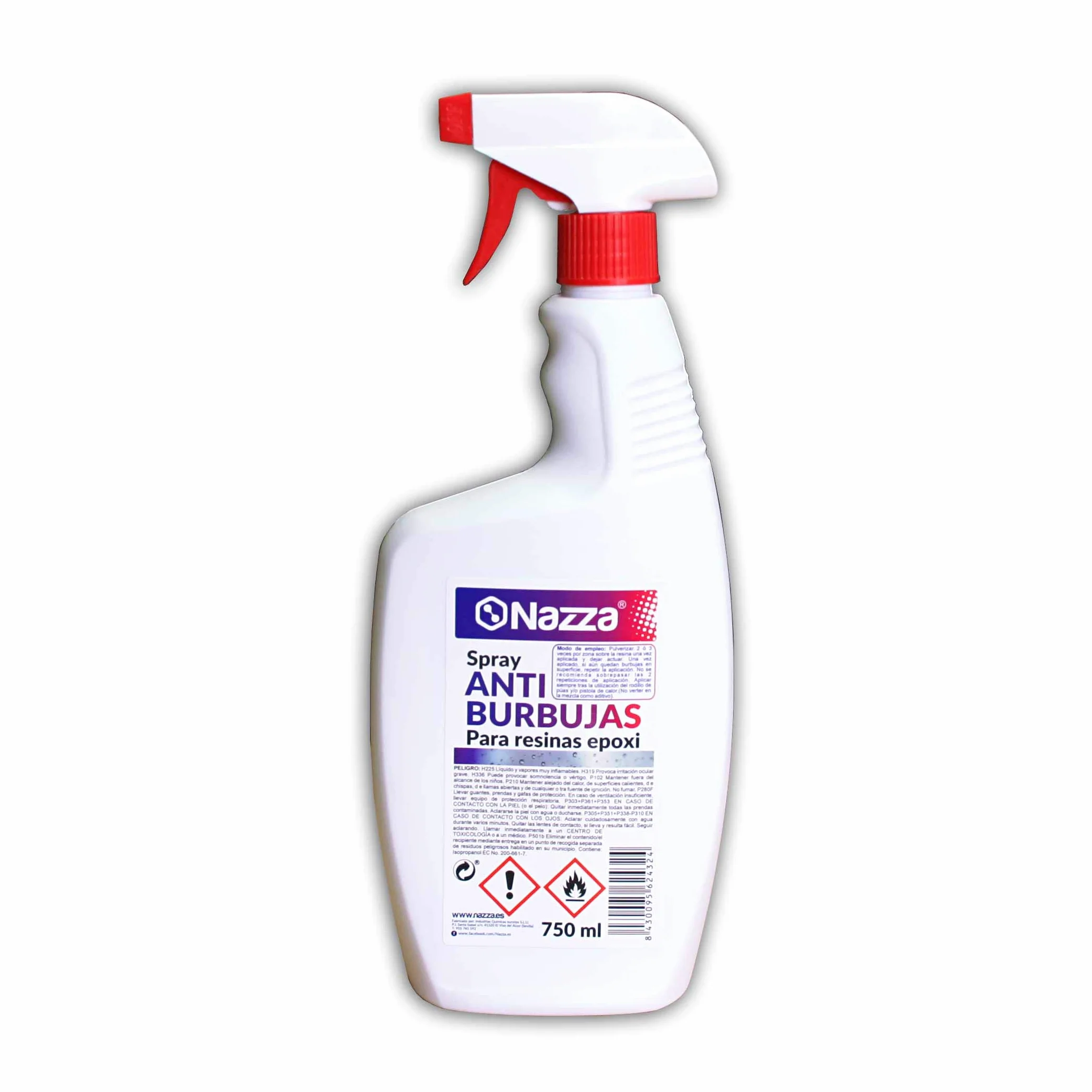 Spray Eliminador de Burbujas en Resinas Epoxi