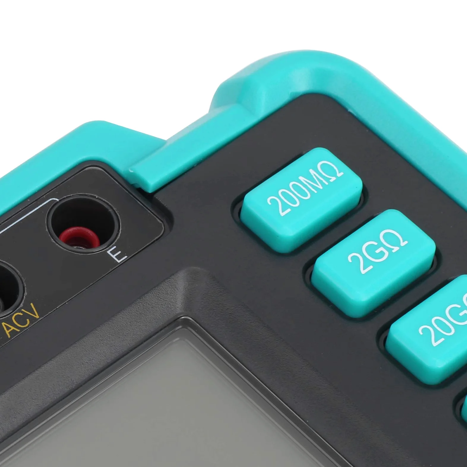 Probador de Aislamiento Digital Megóhmetro ABS 1000 V 2500 V Pantalla Retroiluminada de Alta Precisión de Amplio Rango para Electricistas que Prueban Motores Cables e Instalaciones Eléctricas