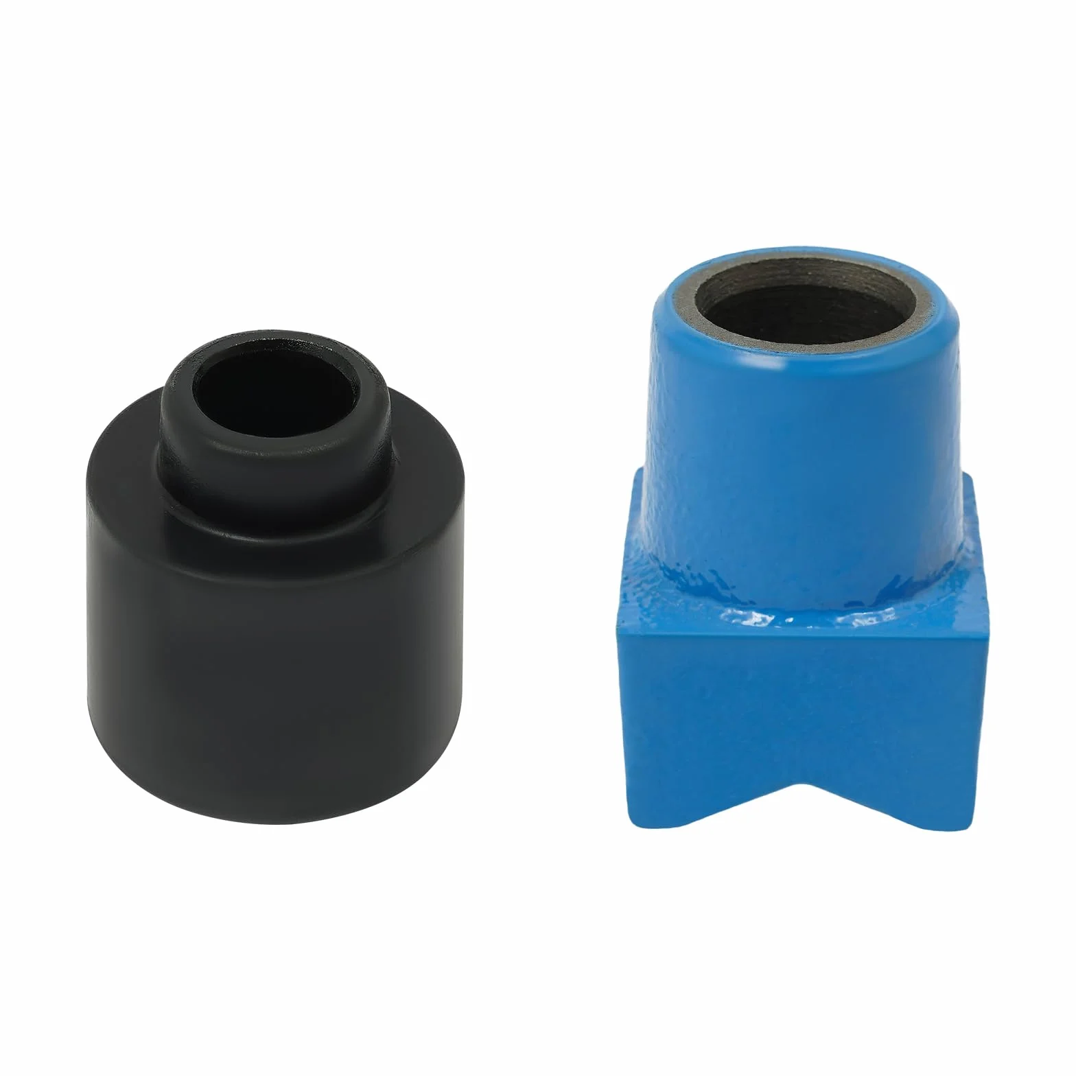 Gato hidráulico dividido, bomba de mano, cilindro hidráulico, juego de gato hidráulico 4T para talleres privados, talleres de reparación de automóviles (azul)