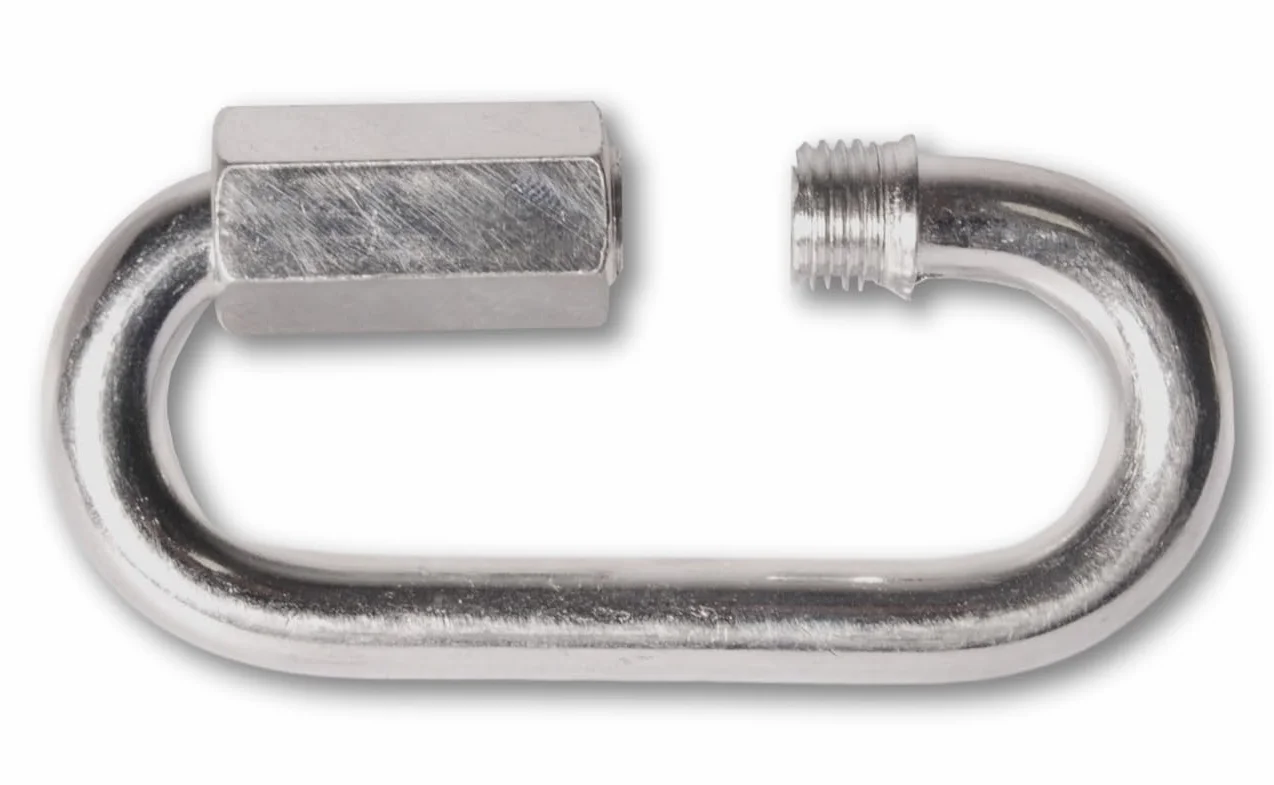 Chapuis VMR30 Lote de 2 eslabones de unión - Acero galvanizado - 50 kg - Cadena 3 mm