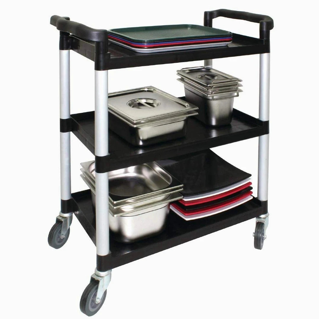Vogue - Carrito móvil de polipropileno Pequeño 960 x 415 x 830 mm
