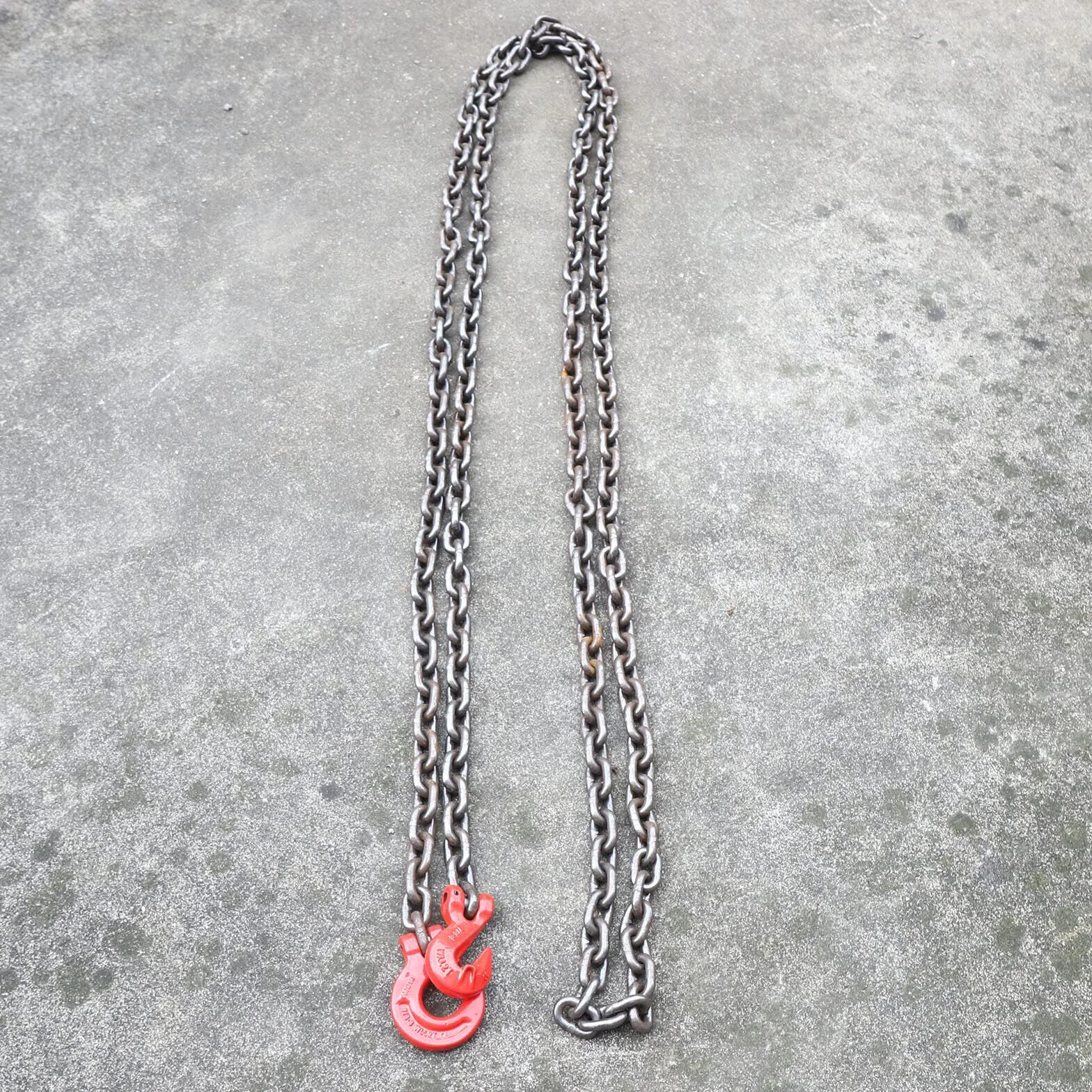 Cadena forestal de 8 mm 2T 3 m - cadena de tope, elevación y arrastre