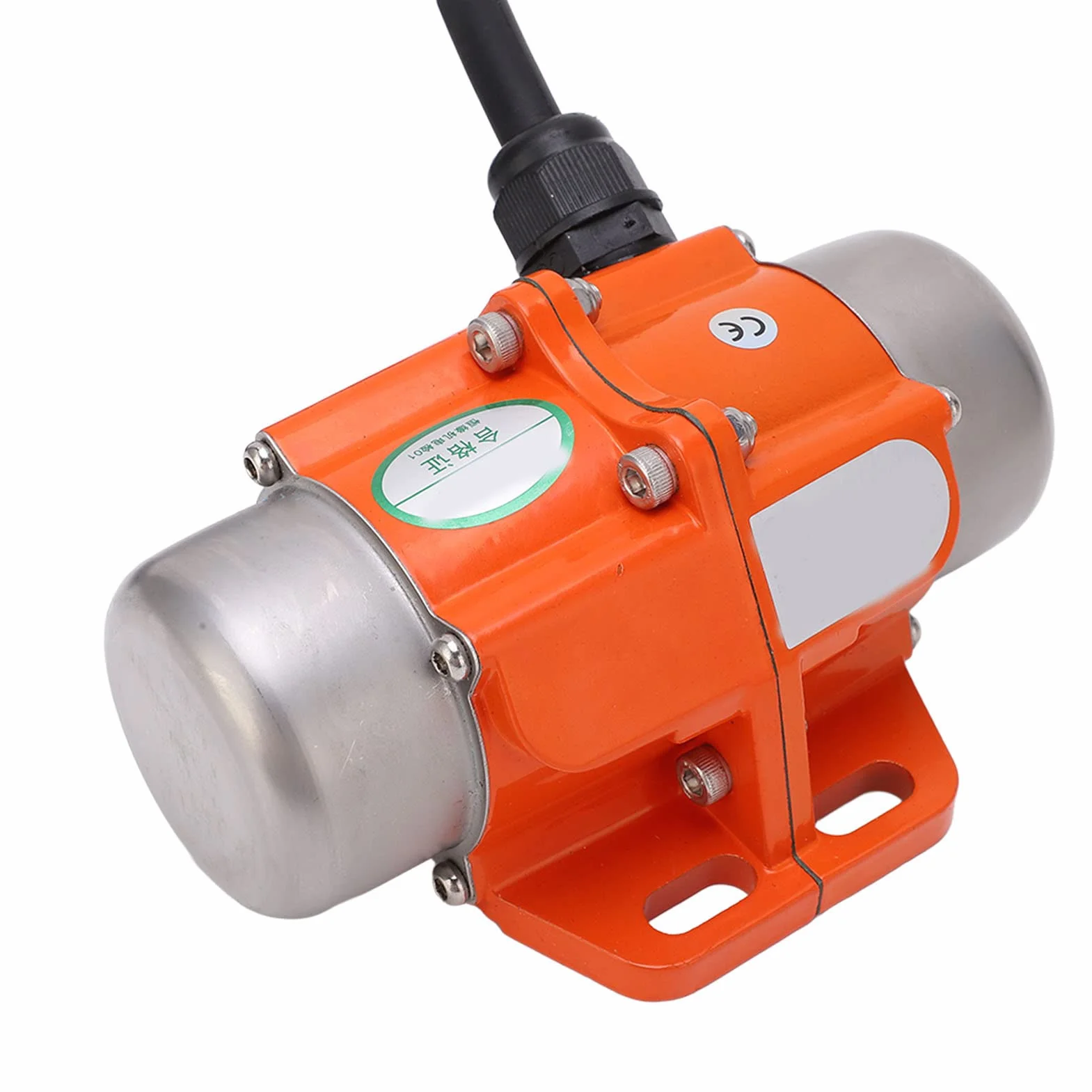 Motor vibrante, motor vibratorio as¨ªncrono de bajo ruido, 220 V, m¨¢ximo 3600 RPM, protecci¨®n IP66 para dispositivos de maquinaria(#4)