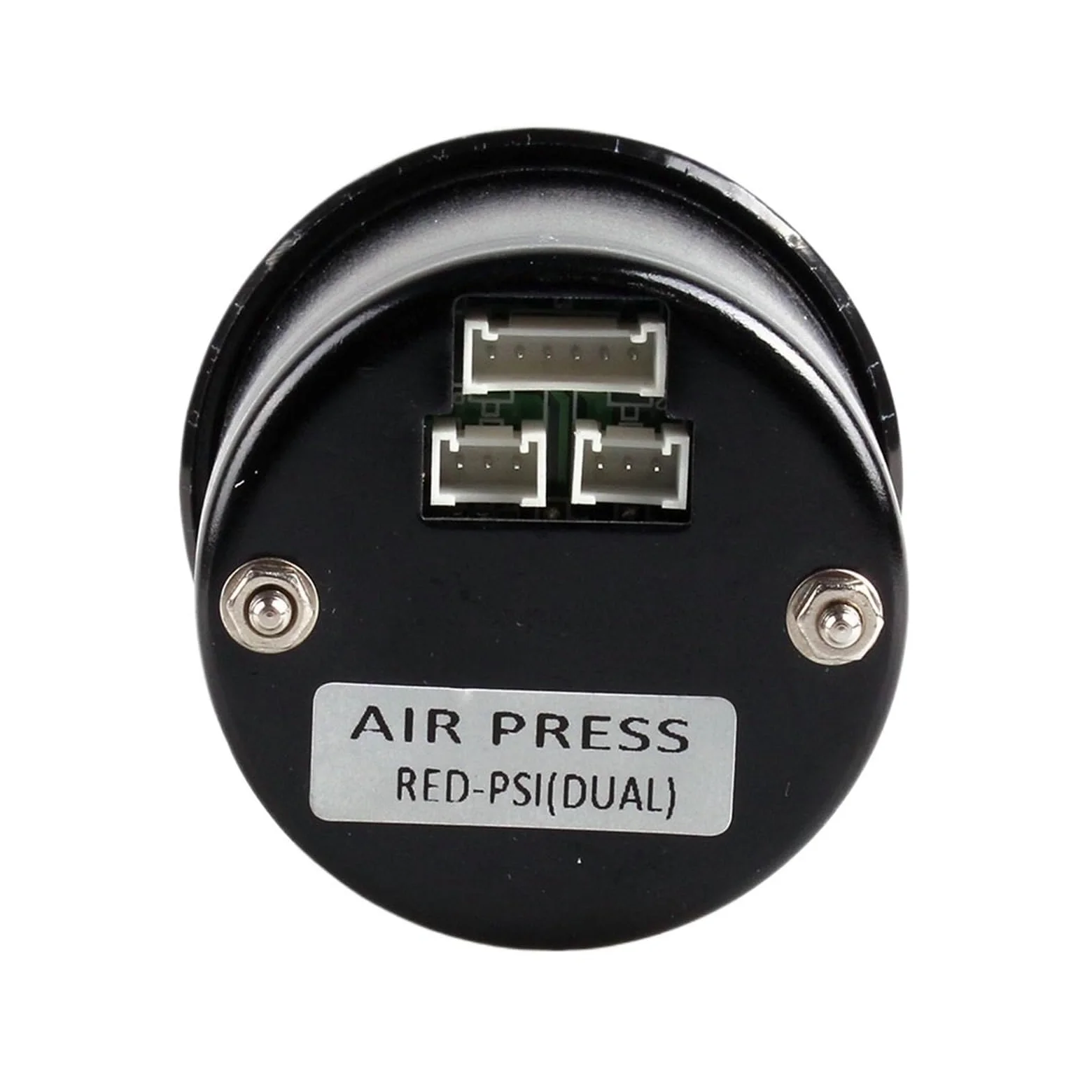 Regulador de presión, Interruptor De Presión, Indicador Aire Dual, Lectura Digital 52 Mm, Suspensión PSI Con Sensores Eléctricos,para compresor(Bar Blue)